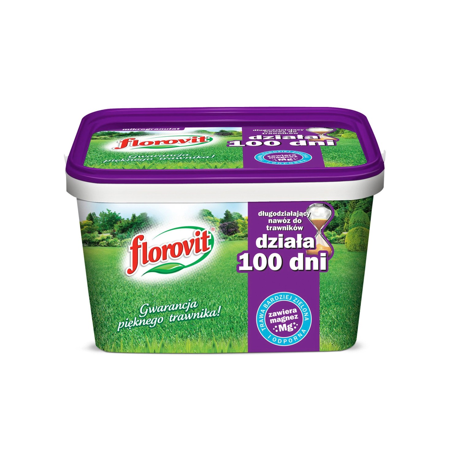 Florovit Nawóz do trawników działa 100 dni 4 kg.