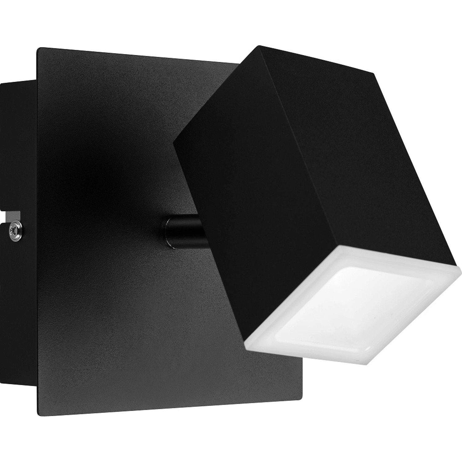 Obi Lighting Kinkiet LED CUBOID czarny 11W 270Im 3000K