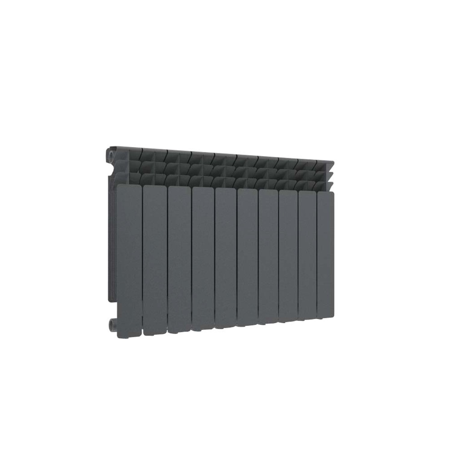 Terma Grzejnik ABC szary metaliczny 58 x 77,5 cm 968W