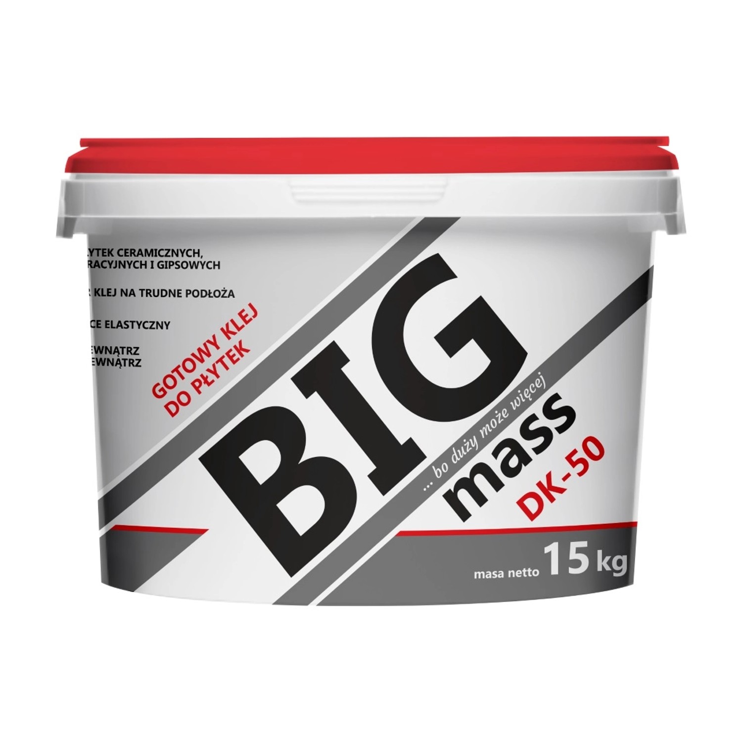 MJG Gotowy klej do płytek Big Mass DK-50 15 kg