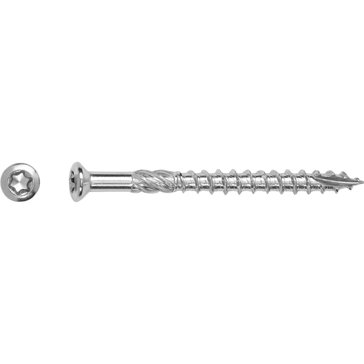 Lux-Tools Wkręt tarasowy A2 stożek 5x60mm 120szt