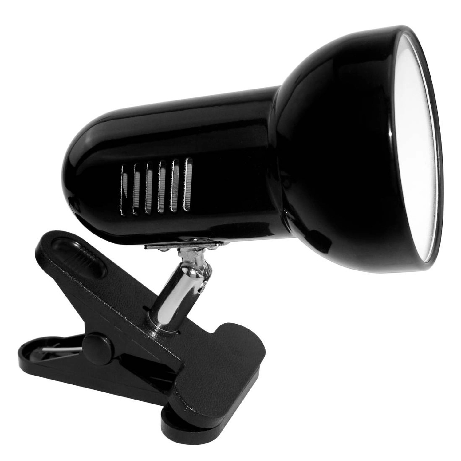 Activejet Lampka metalowa na klips E27 60W czarna