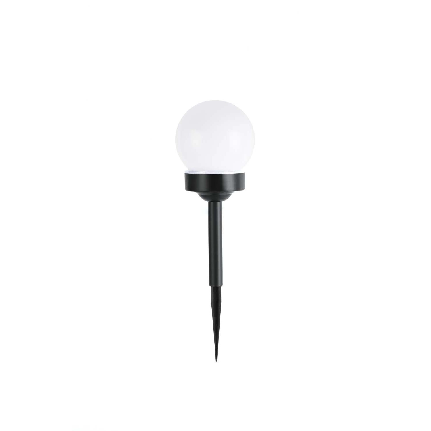 Jumi Kula solarna 1xLED św. białe 10 cm IP44 czerń + biel