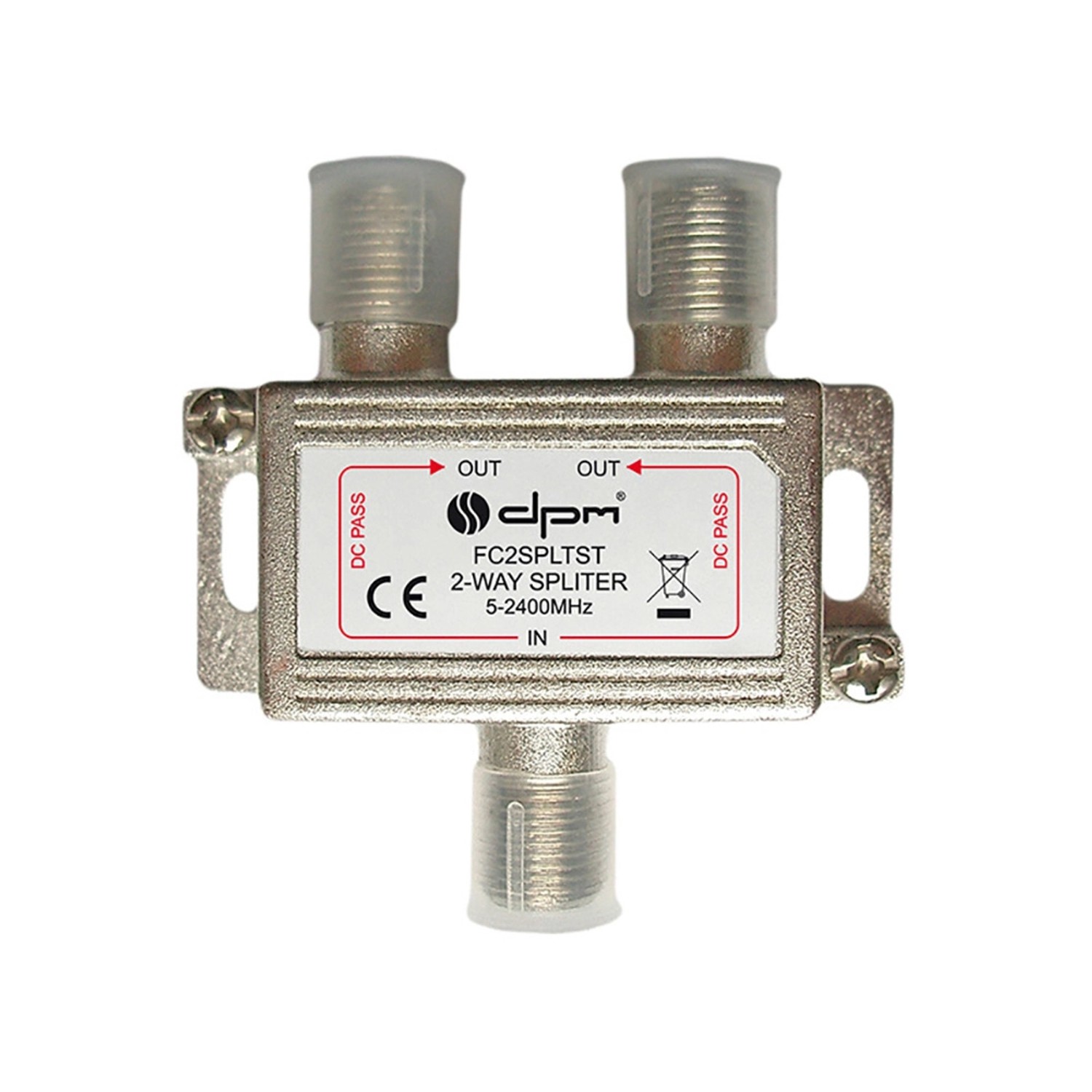 DPM Splitter TV-SAT 2 wyjścia