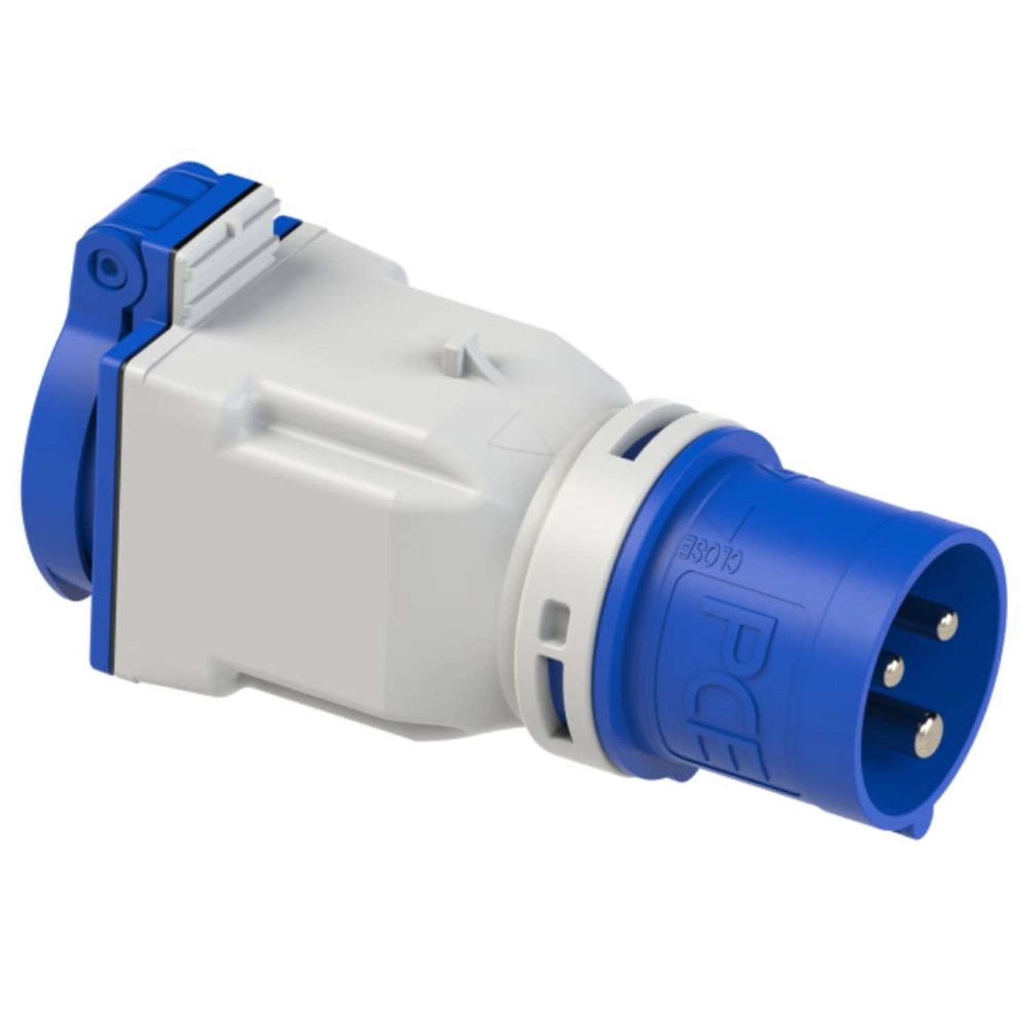 AKS Zielonka Adapter kempingowy wtyczka 3P gniazdo