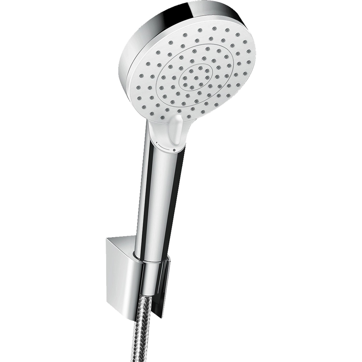 Hansgrohe Słuchawka prysznicowa Crometta z uchwytem chrom