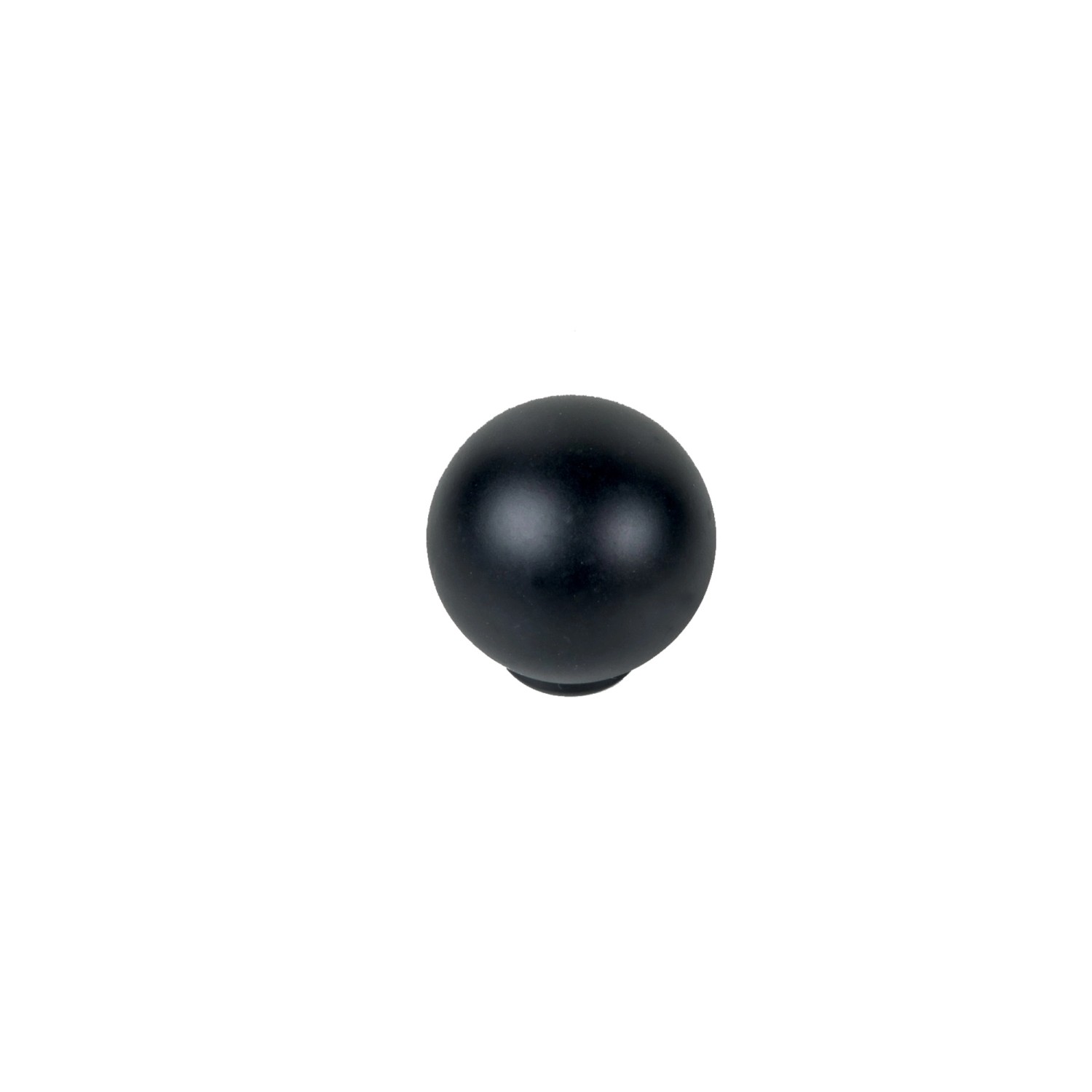 GAMET Gałka meblowa czarny matowy 29 mm