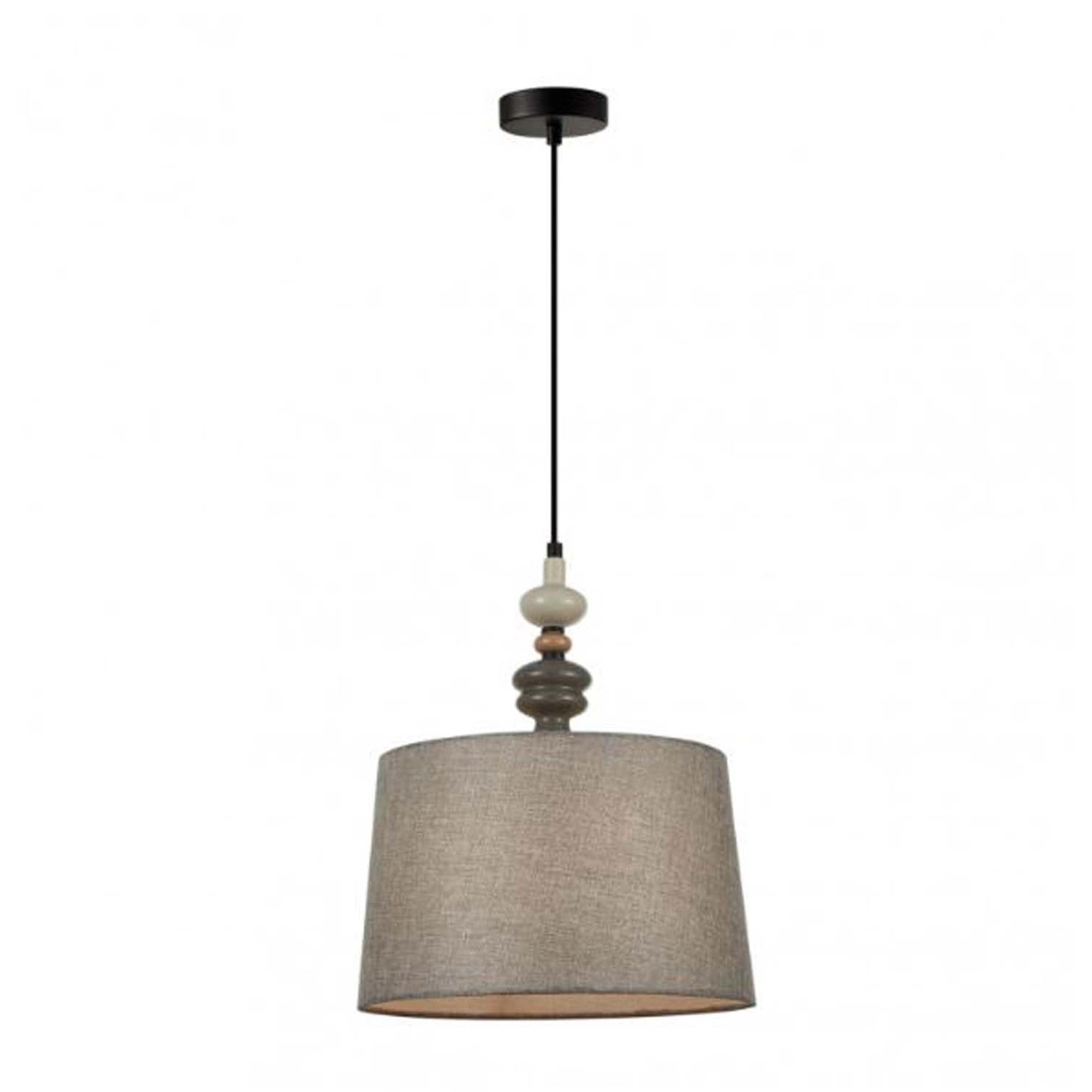 Italux Lampa wisząca Nerom 1xE27 60W brąz antyczny