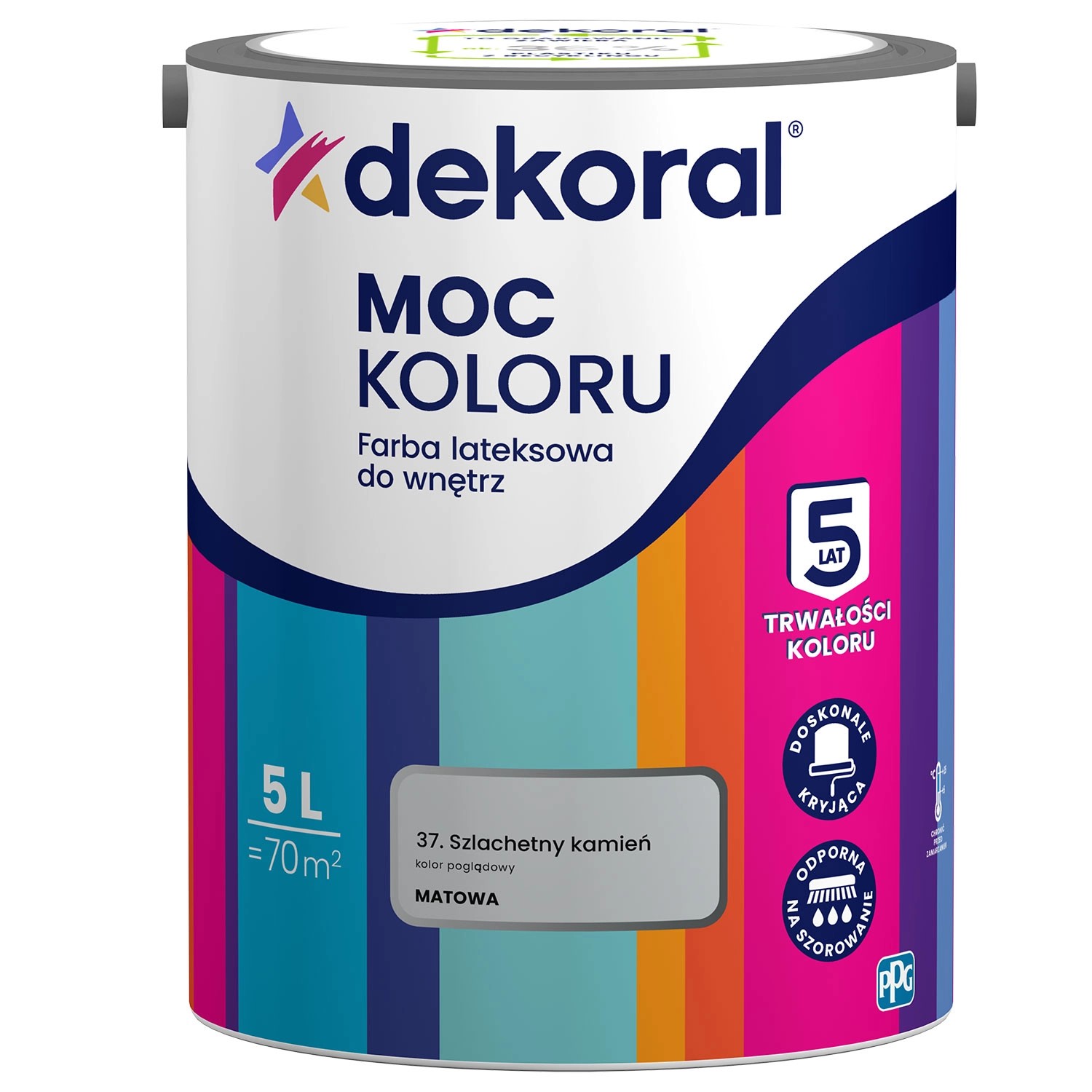 Farba Dekoral Moc Koloru szlachetny kamień 5 l