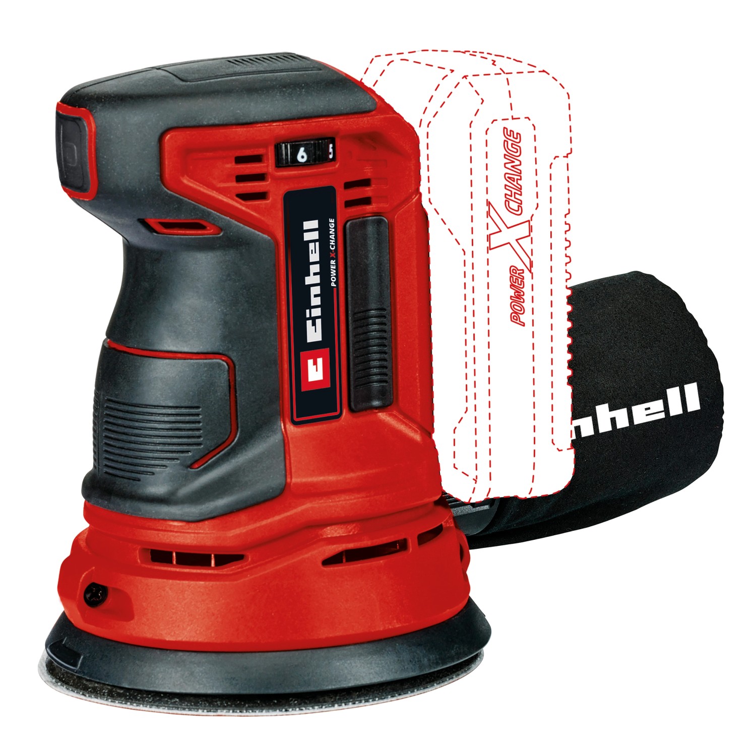 Einhell Szlifierka mimośrodowa TE-RS 18 Li-Solo