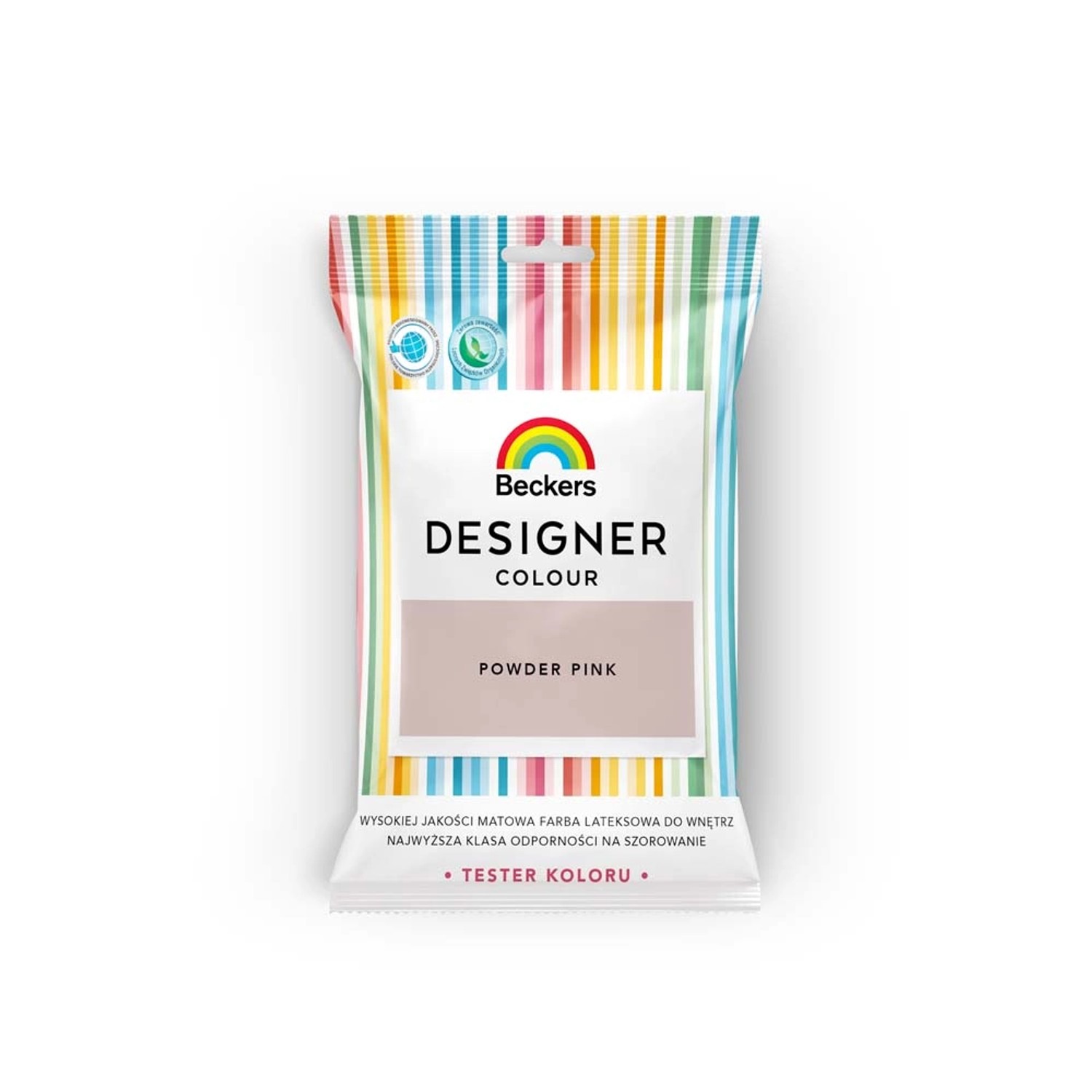 Tester farby Beckers Designer Colour powder pink 50 ml