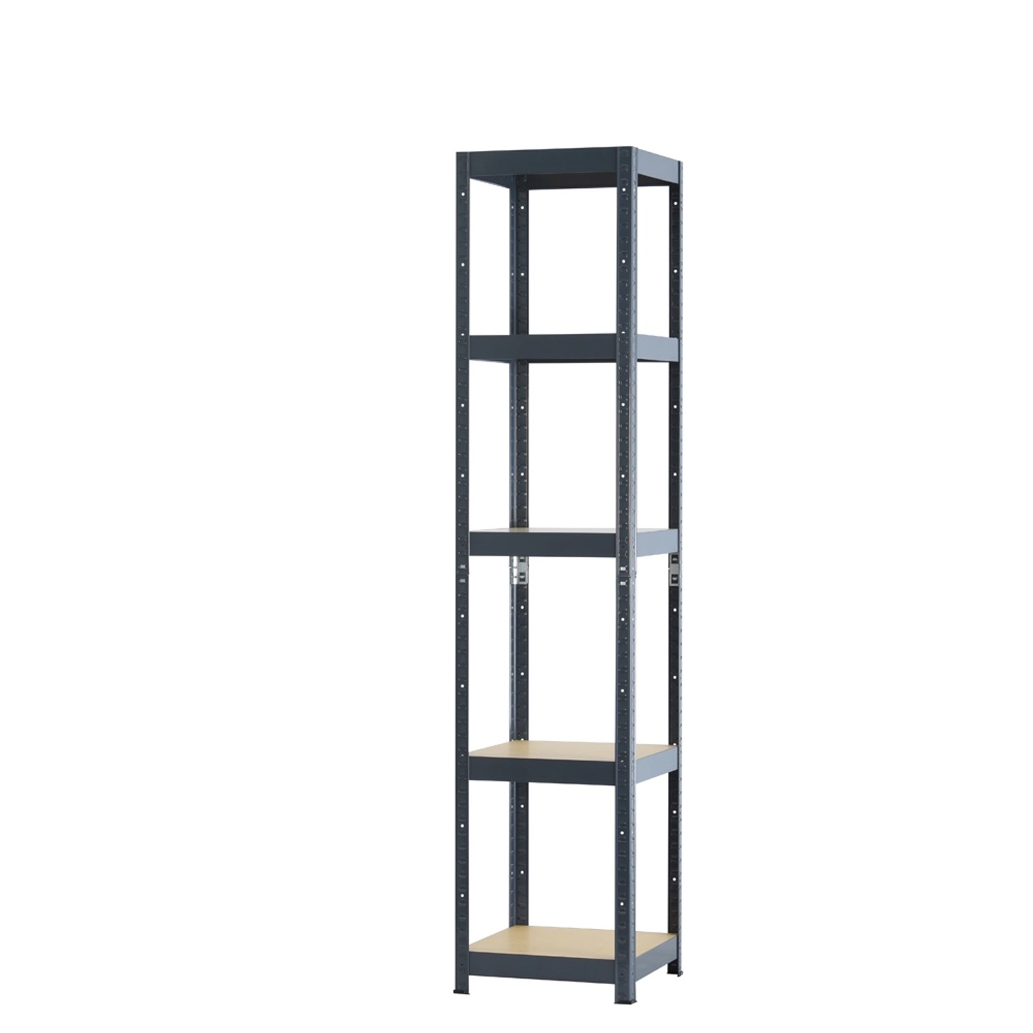 Metalkas Regał metalowy 180 x 40 x 40 cm 5 półek HDF/175 kg