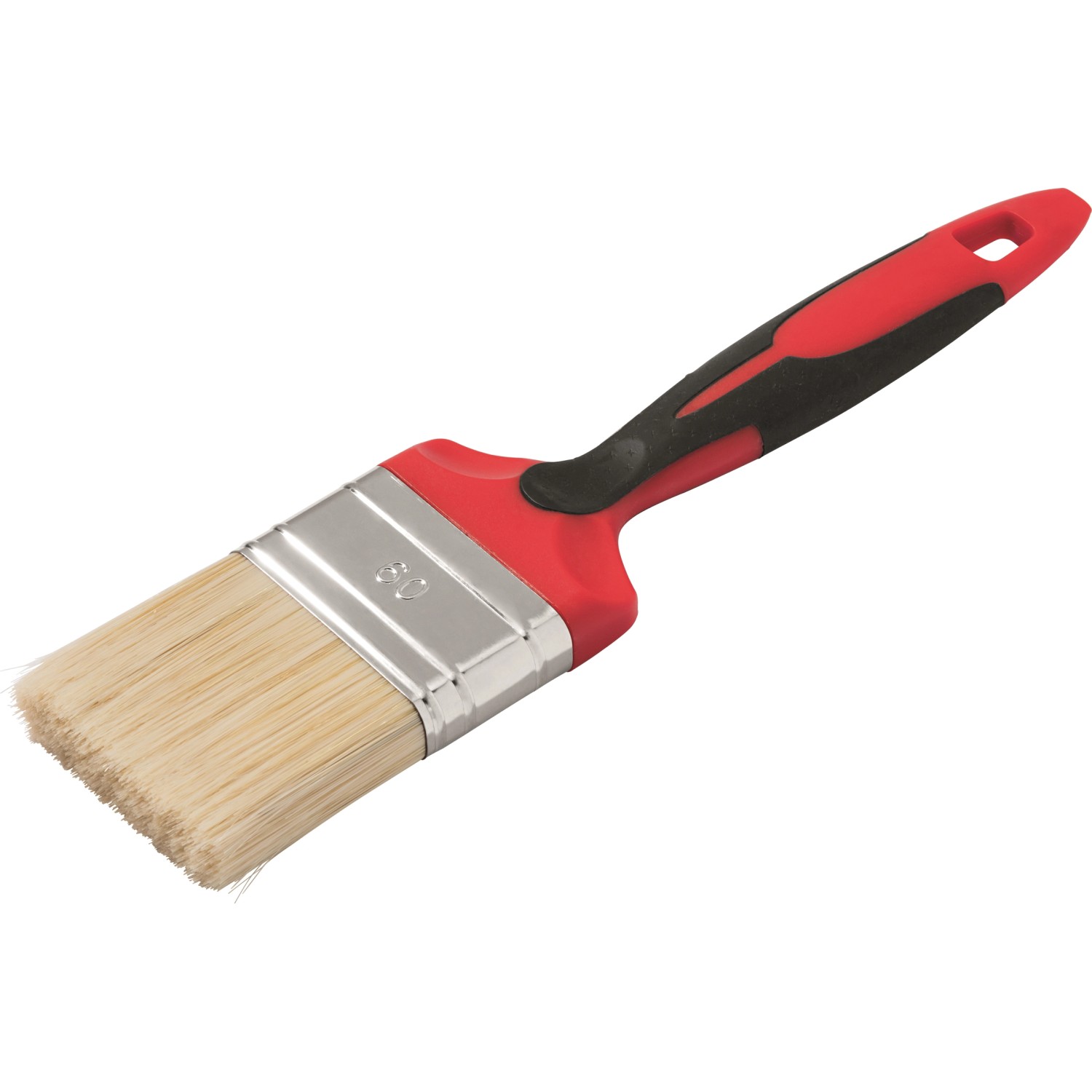 LUX-TOOLS Pędzel płaski do farb rozpuszczalnikowych 2K 60 mm
