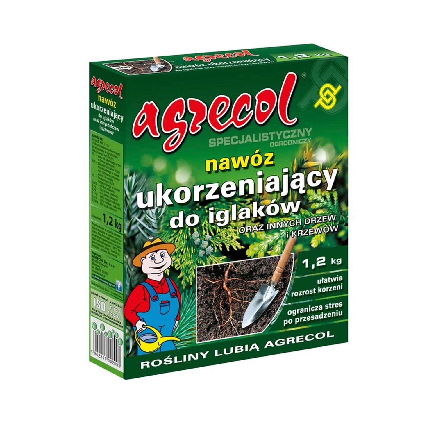 Agrecol Nawóz ukorzeniający do iglaków 1,2 kg.