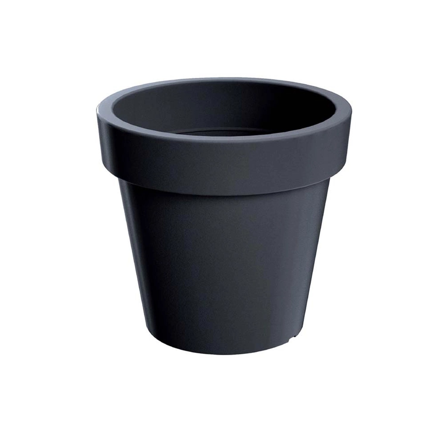 Doniczka Lofly DLOF 39 cm antracyt, poj. 27,3L