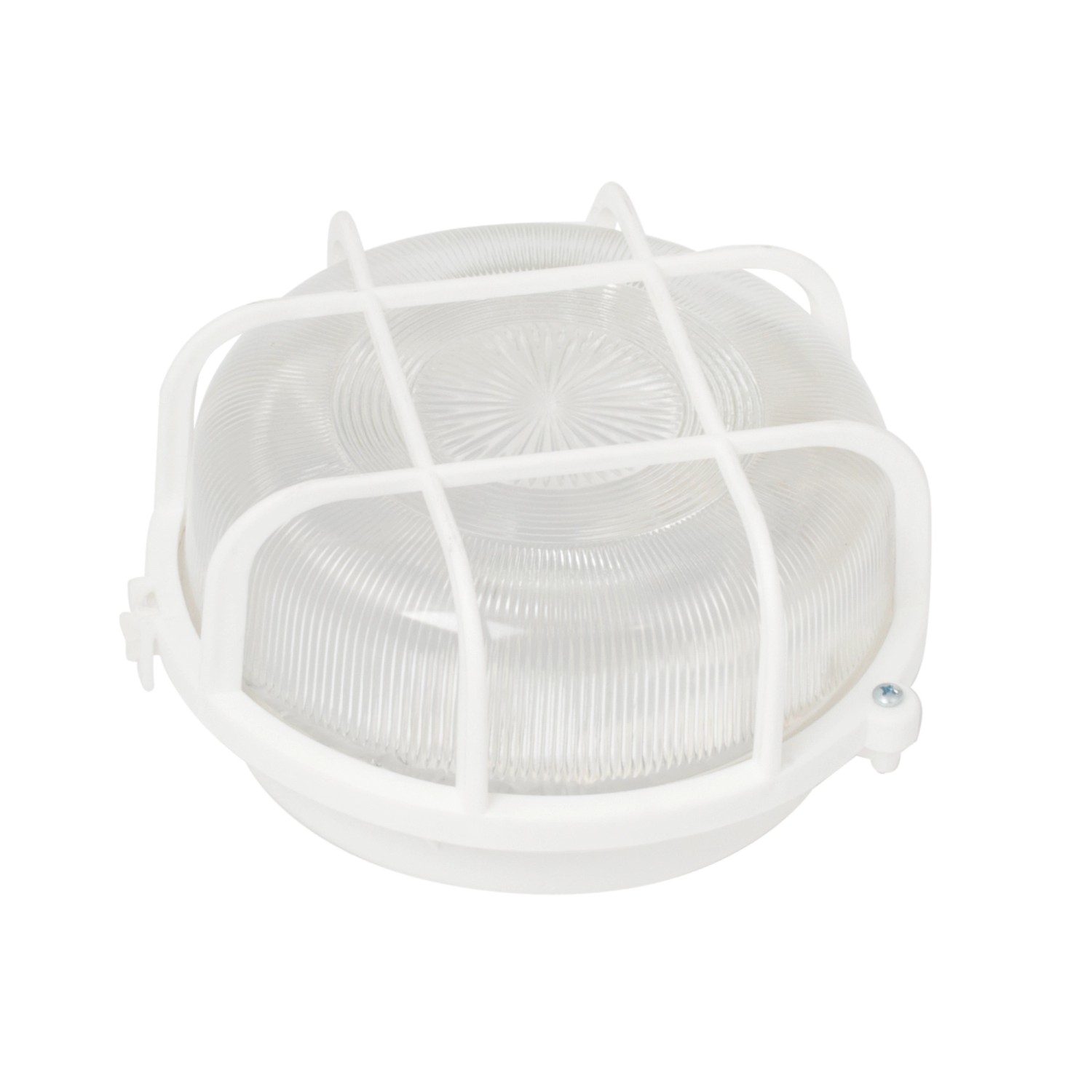 Plafon okrągły 20 cm z kloszem 1x100 W E27