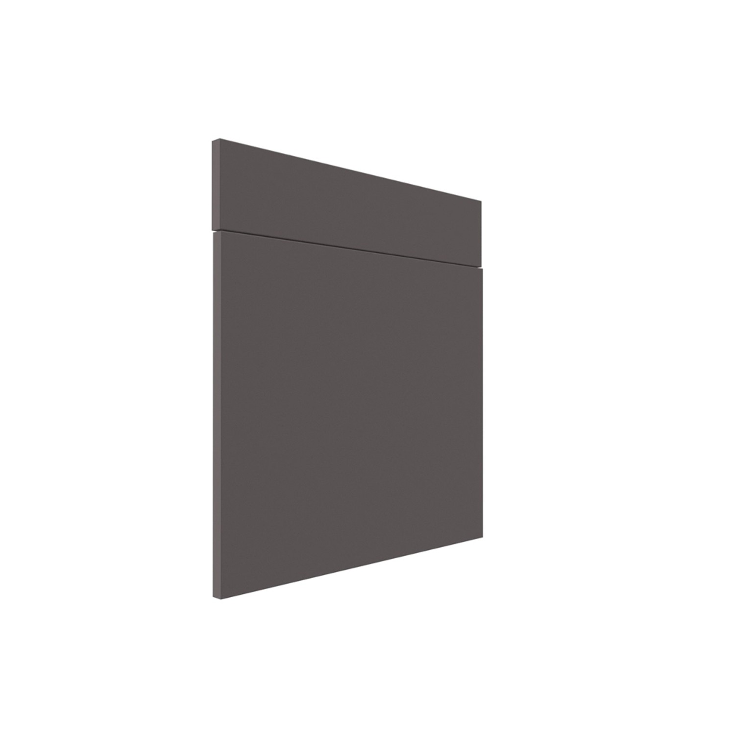 Front Roma 60 x 56 cm + Front do szuflady 14 cm grafit mat