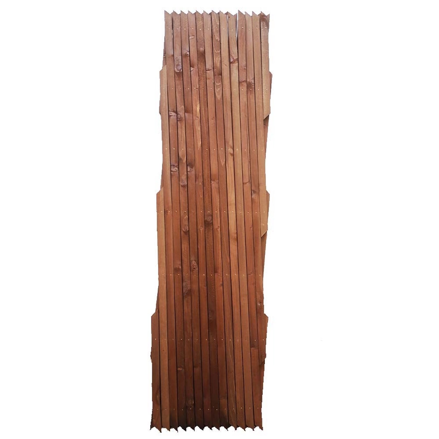 Kratka drewniana brązowa - 100 x 300 cm
