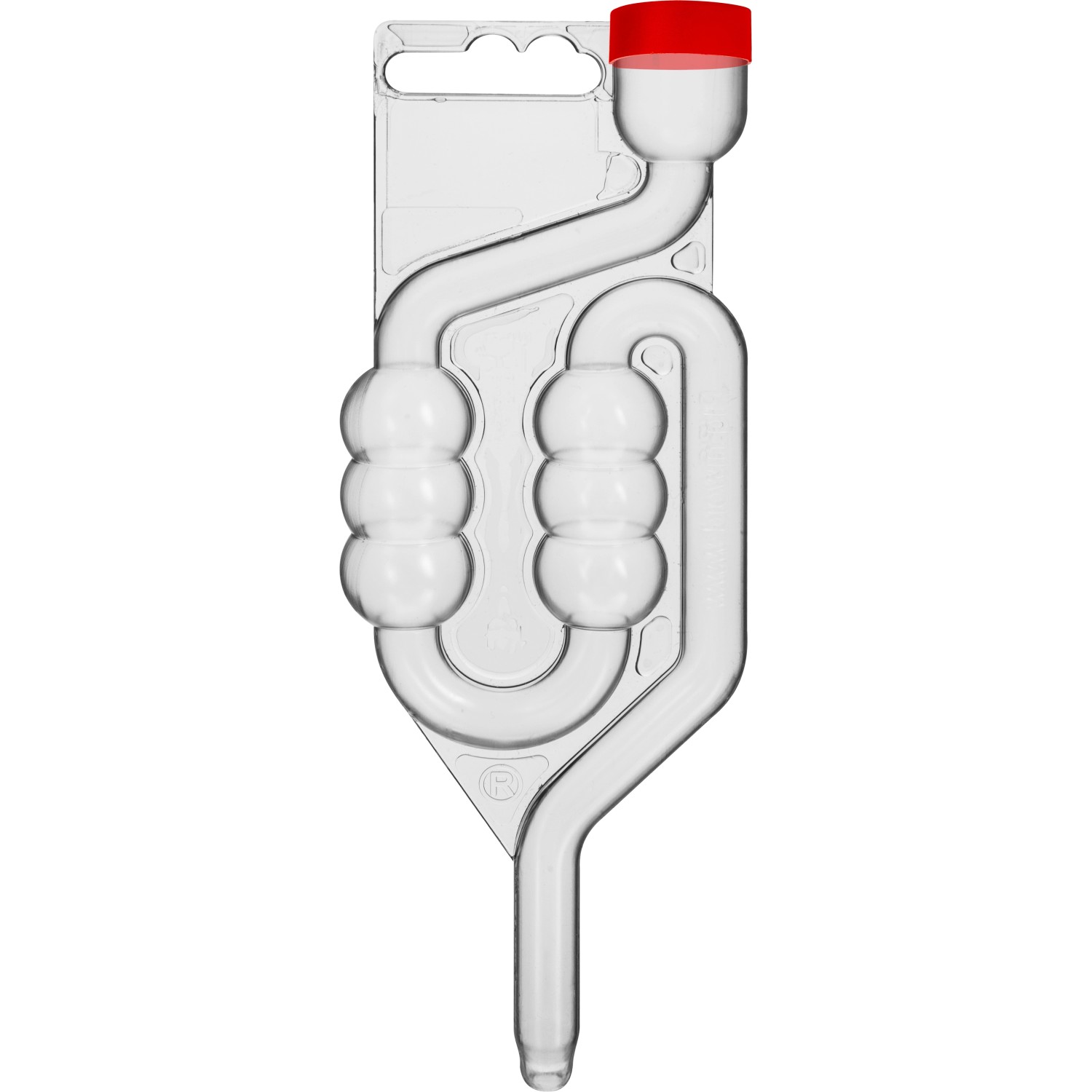 Rurka fermentacyjna 6-komorowa z korkiem - 16 g