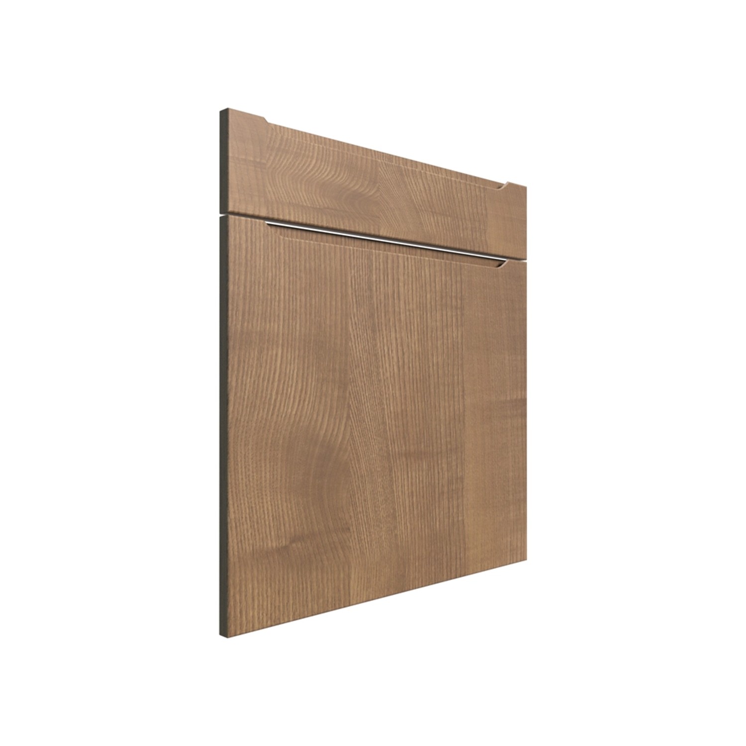 Dwa fronty do szafki z szufladami Salerno 60 cm Tobacco mat