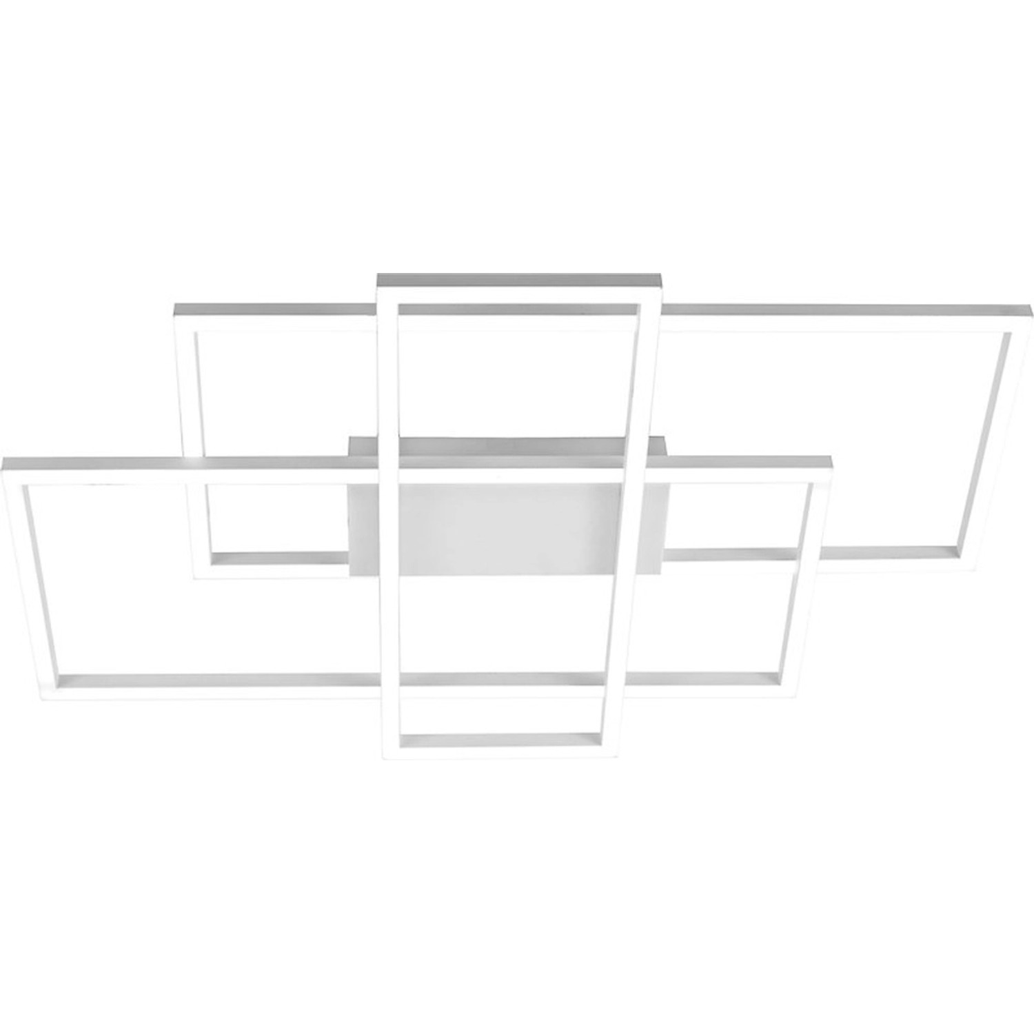 Plafon LED PINETO 3 biały 62,5 cm x 41 cm 54W 3000K 4500 lm