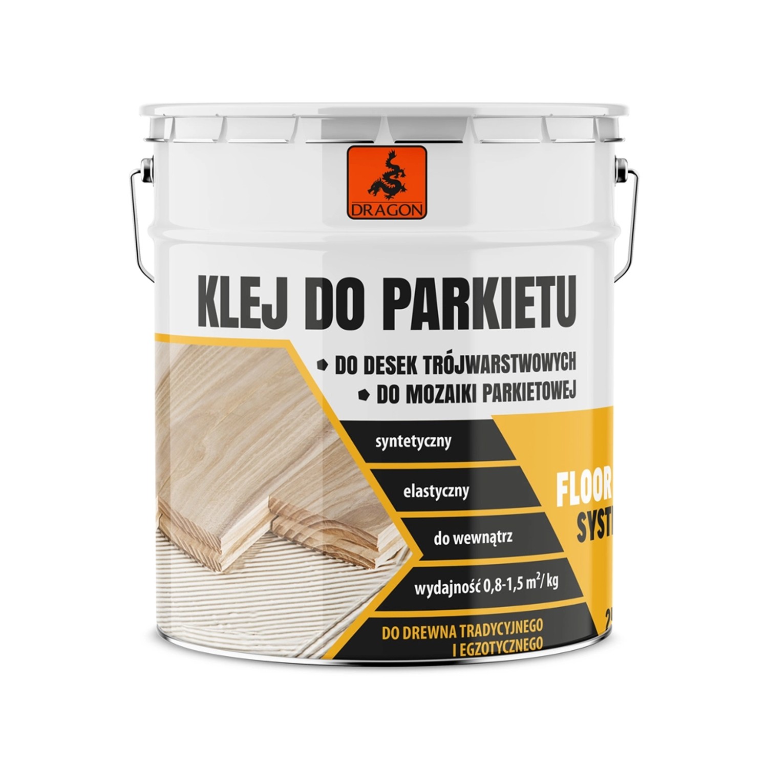 Dragon Klej do parkietu, syntetyczny 25 kg