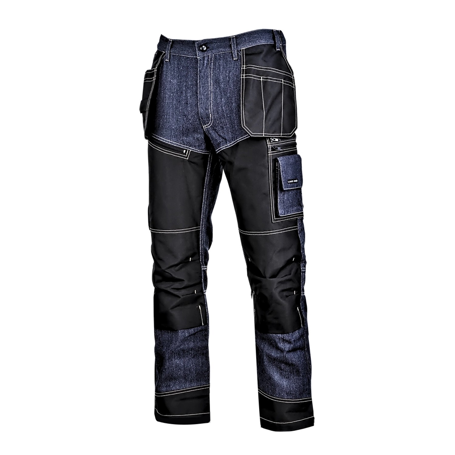 Lahti Pro Spodnie jeans niebieskie basic rozm L