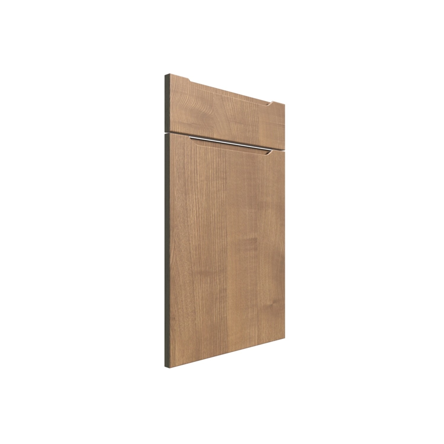 Dwa fronty do szafki z szufladami Salerno 40 cm Tobacco mat