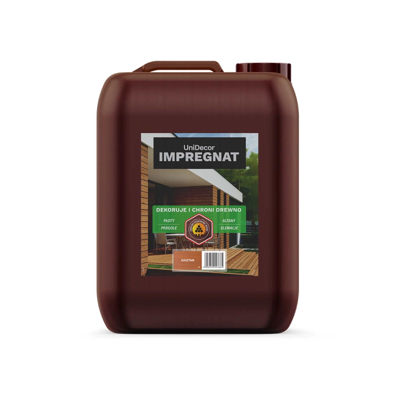 Primacol Impregnat do drewna Unidecor kasztan 10 l