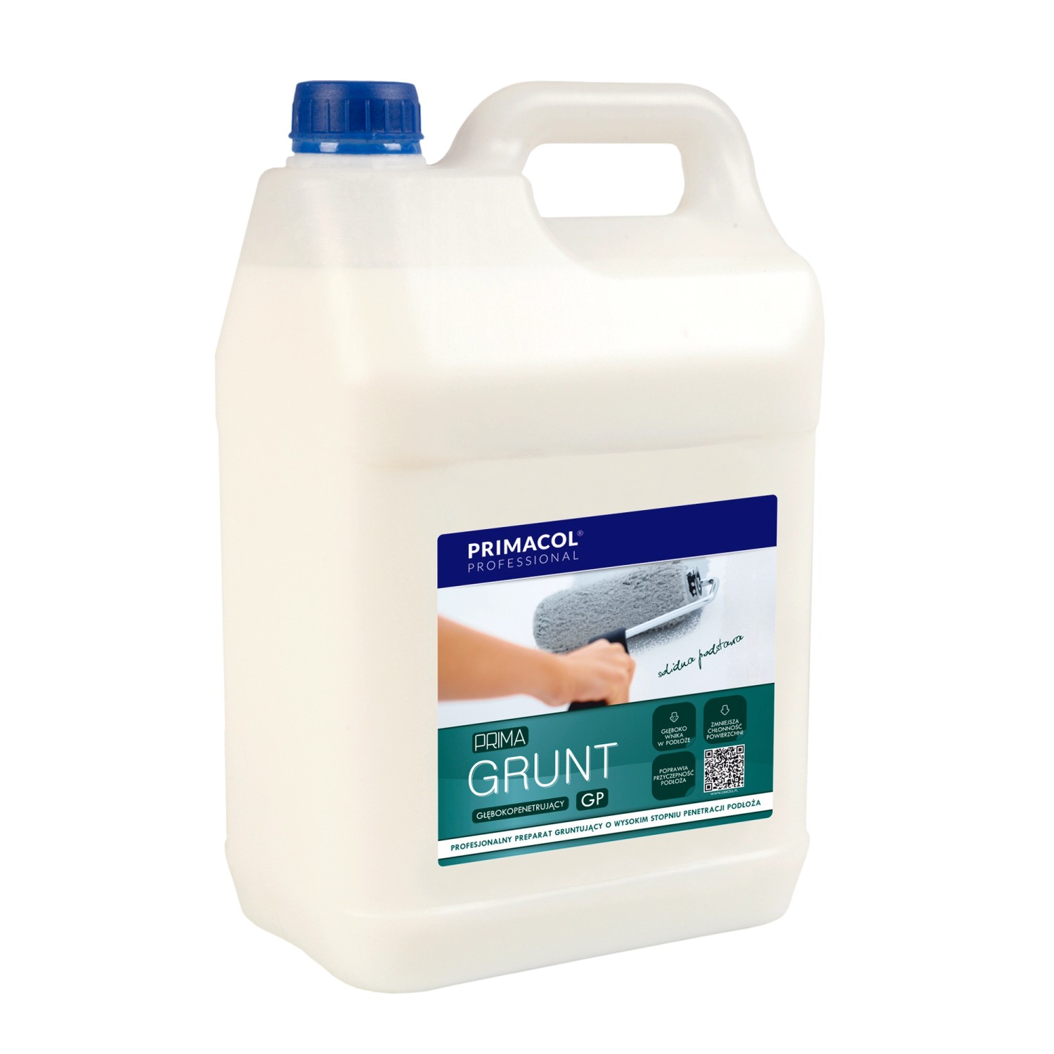 Primacol PrimaGrunt GP emulsja gruntująca głęboko-penetrująca 5 l