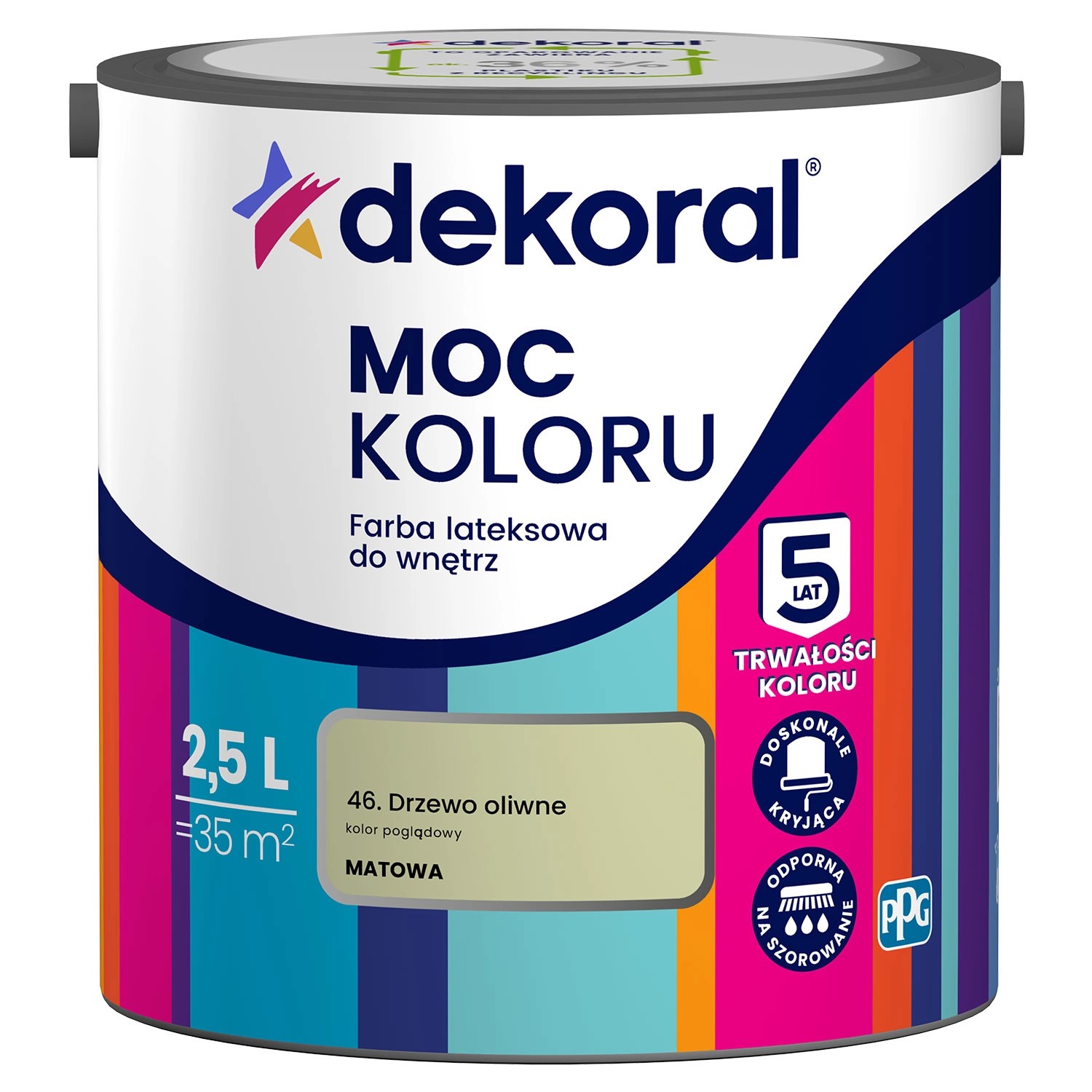Farba Dekoral Moc Koloru drzewo oliwne 2,5 l