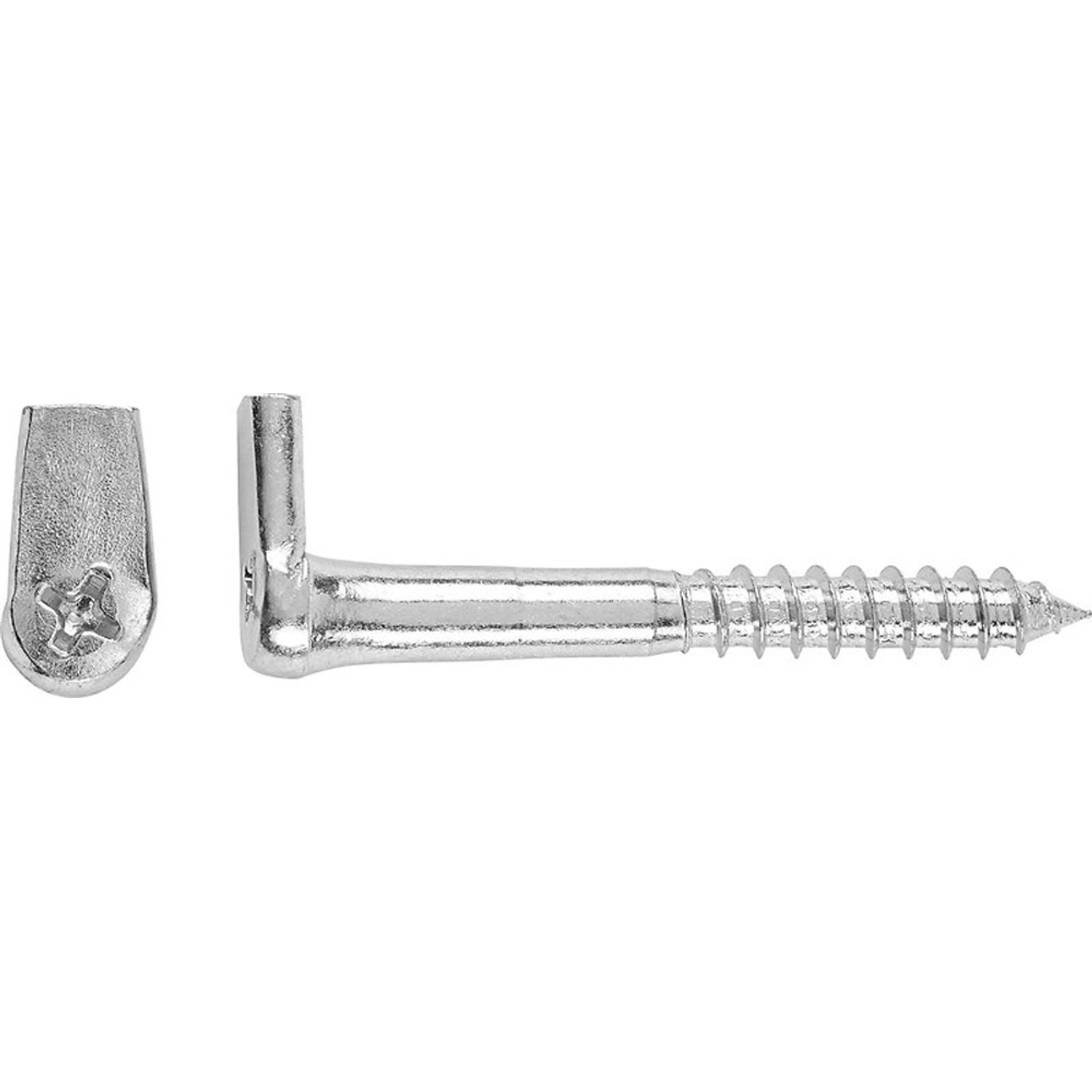 Lux-Tools Hak kątowy PZ ocynkowany 5,2x40mm 8szt.