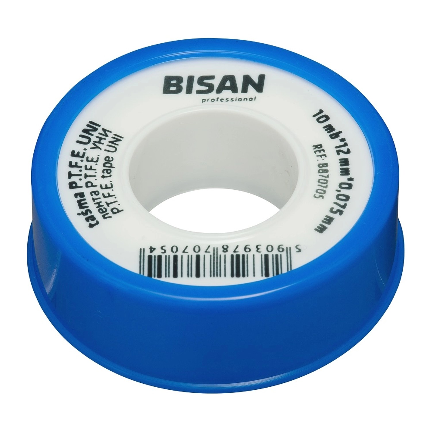 Bisan Taśma teflonowa do wody 12 mm / 10 mb