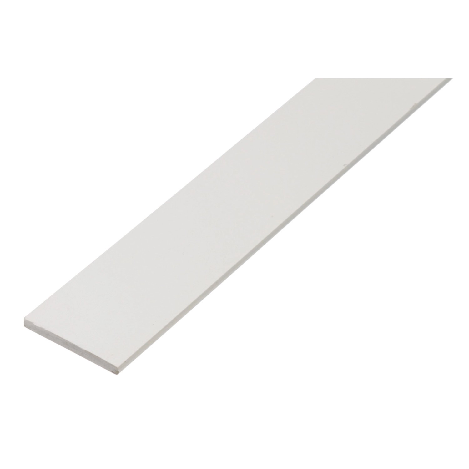 Gust.Alberts Płaskownik PCV biały 25x2 mm 1m