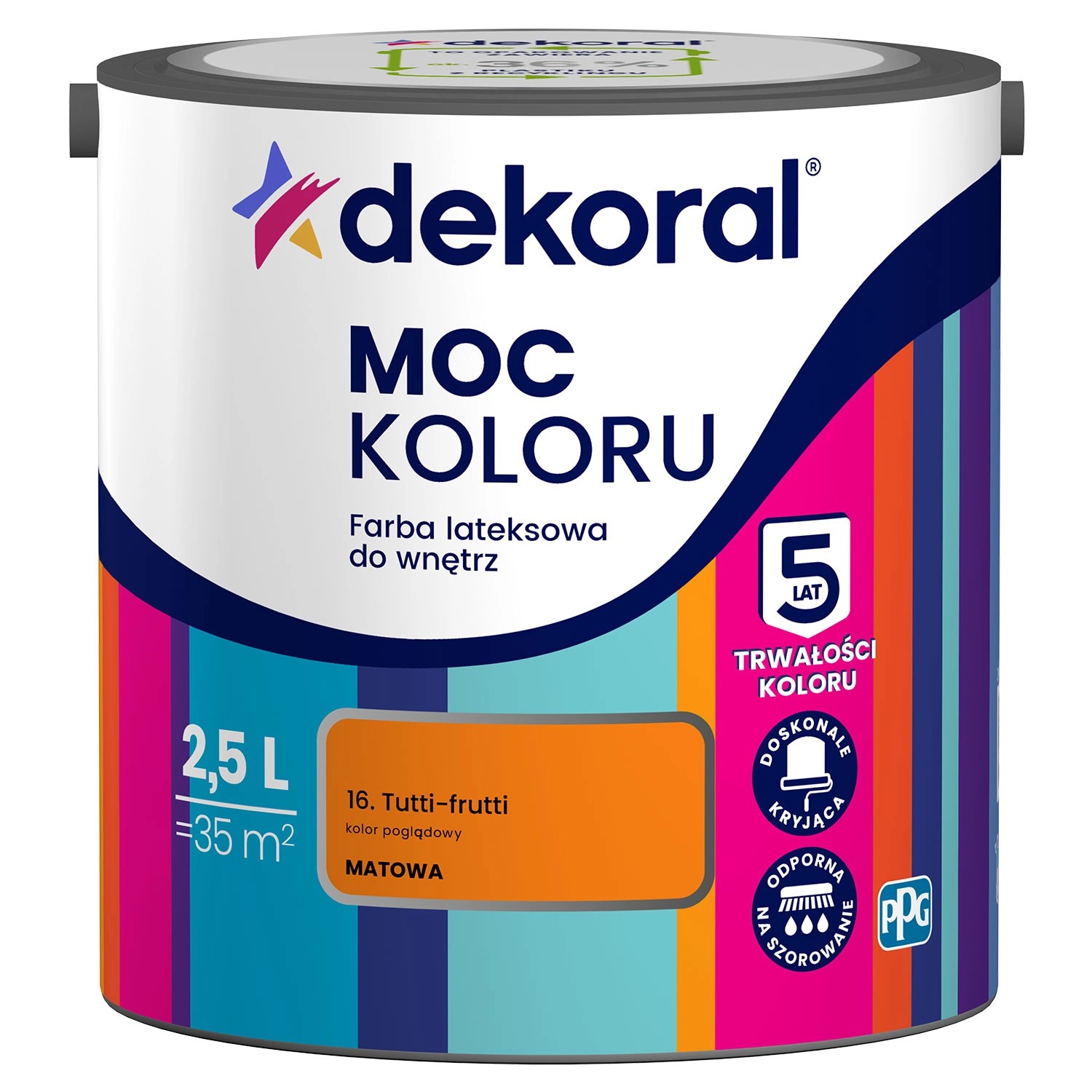 Farba Dekoral Moc Koloru tutti frutti 2,5 l