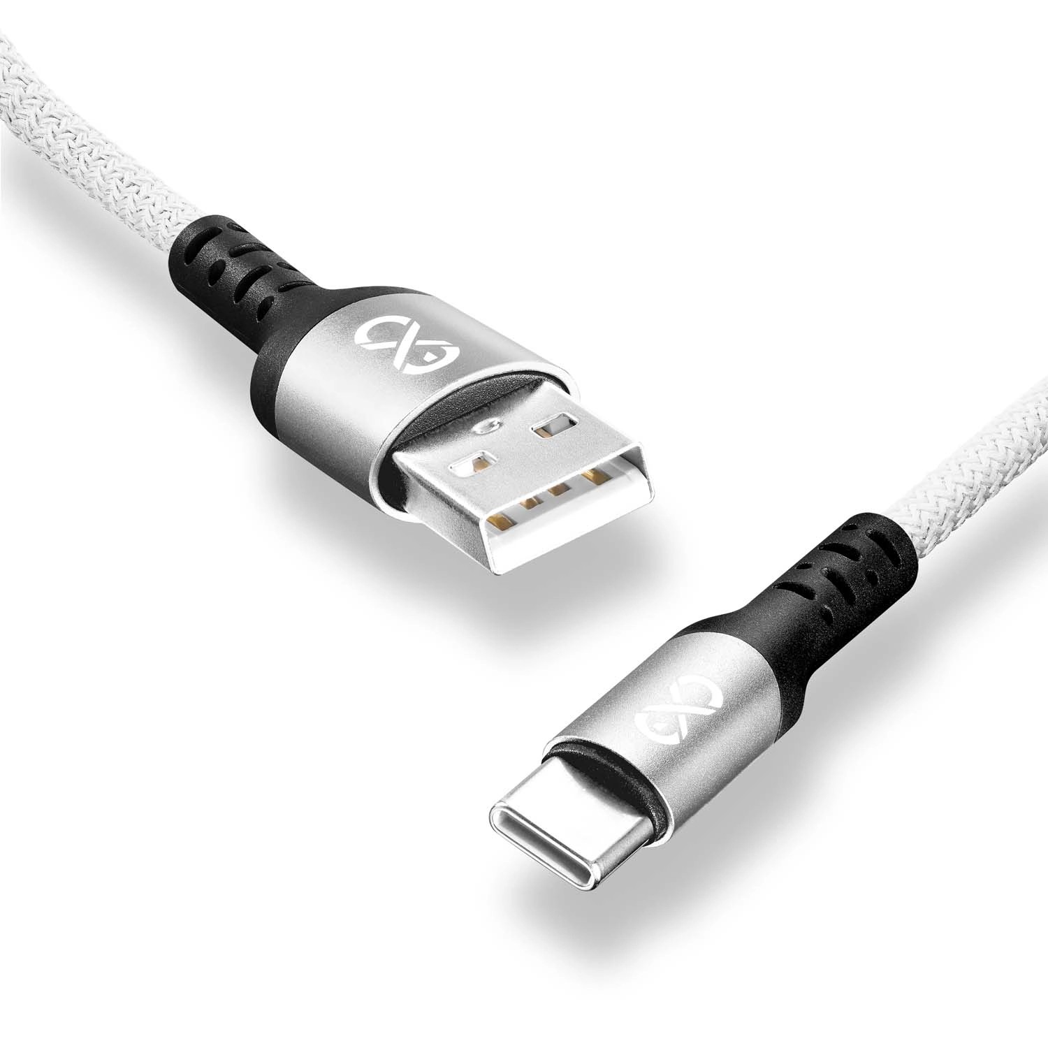 Kabel USBA-USBC eXc Braid 1,2m biały