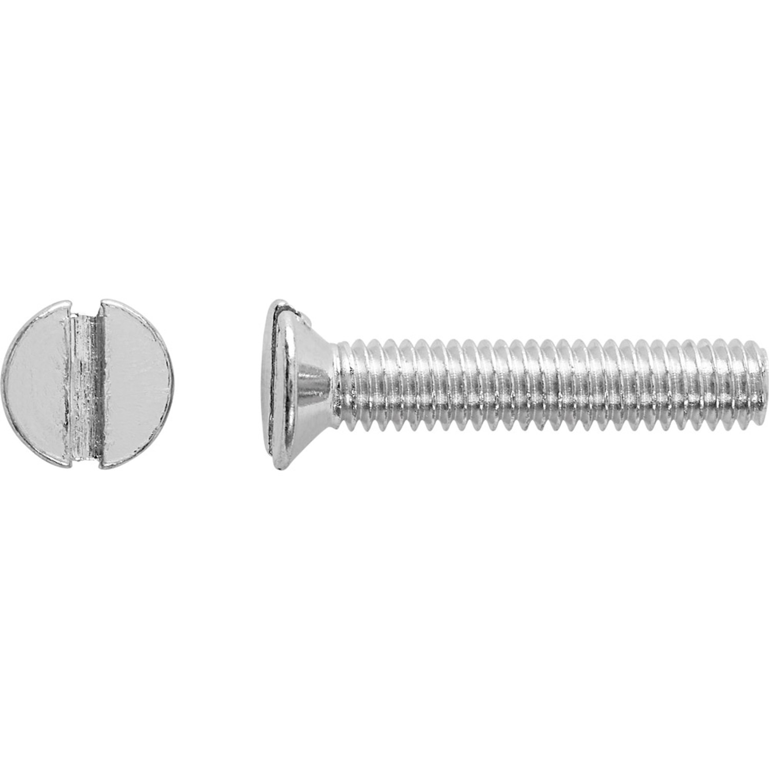 Lux-Tools Wkręt do metalu stożek SL 6x80mm 10szt.