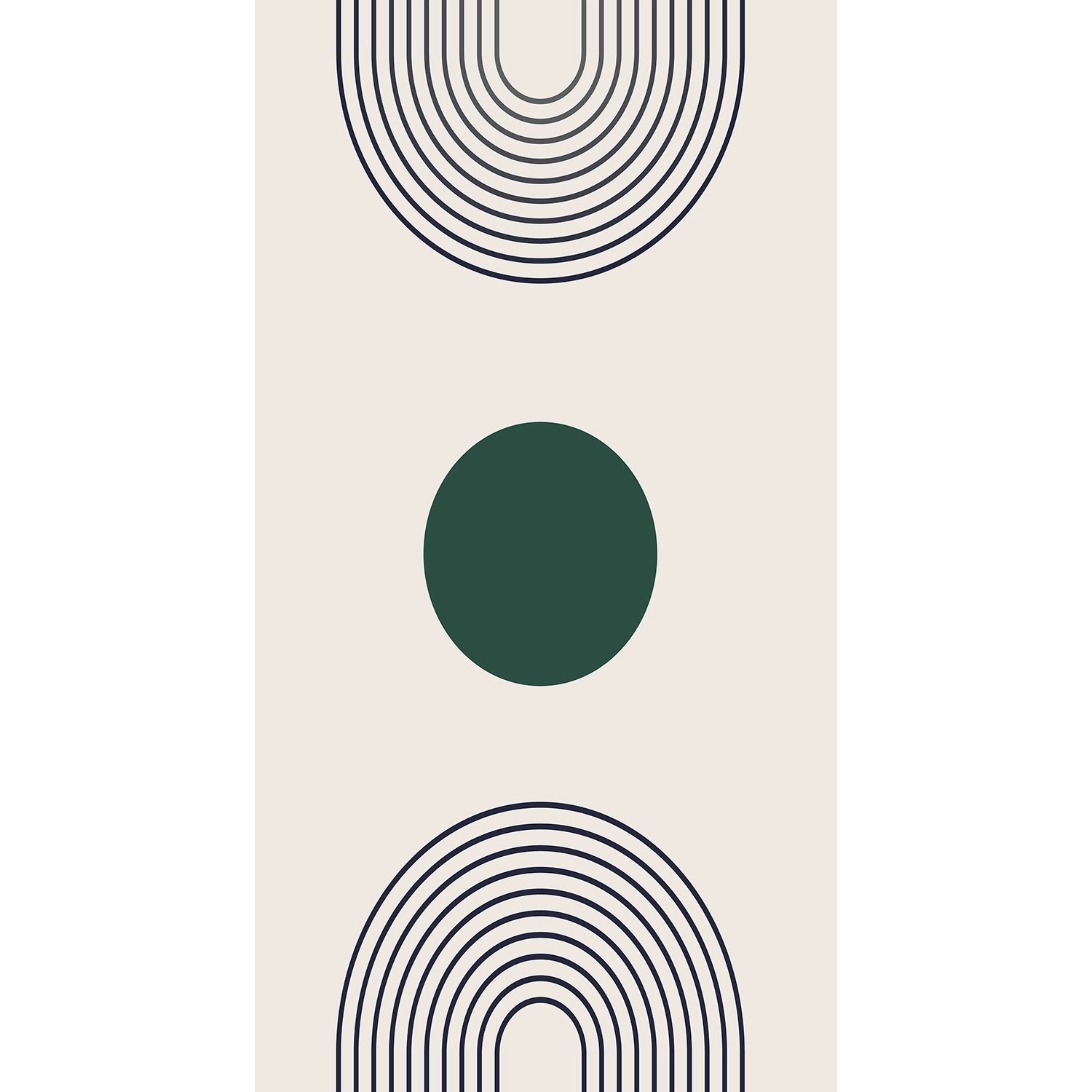 Dywan MADRID geometria zieleń 80 x 150 cm