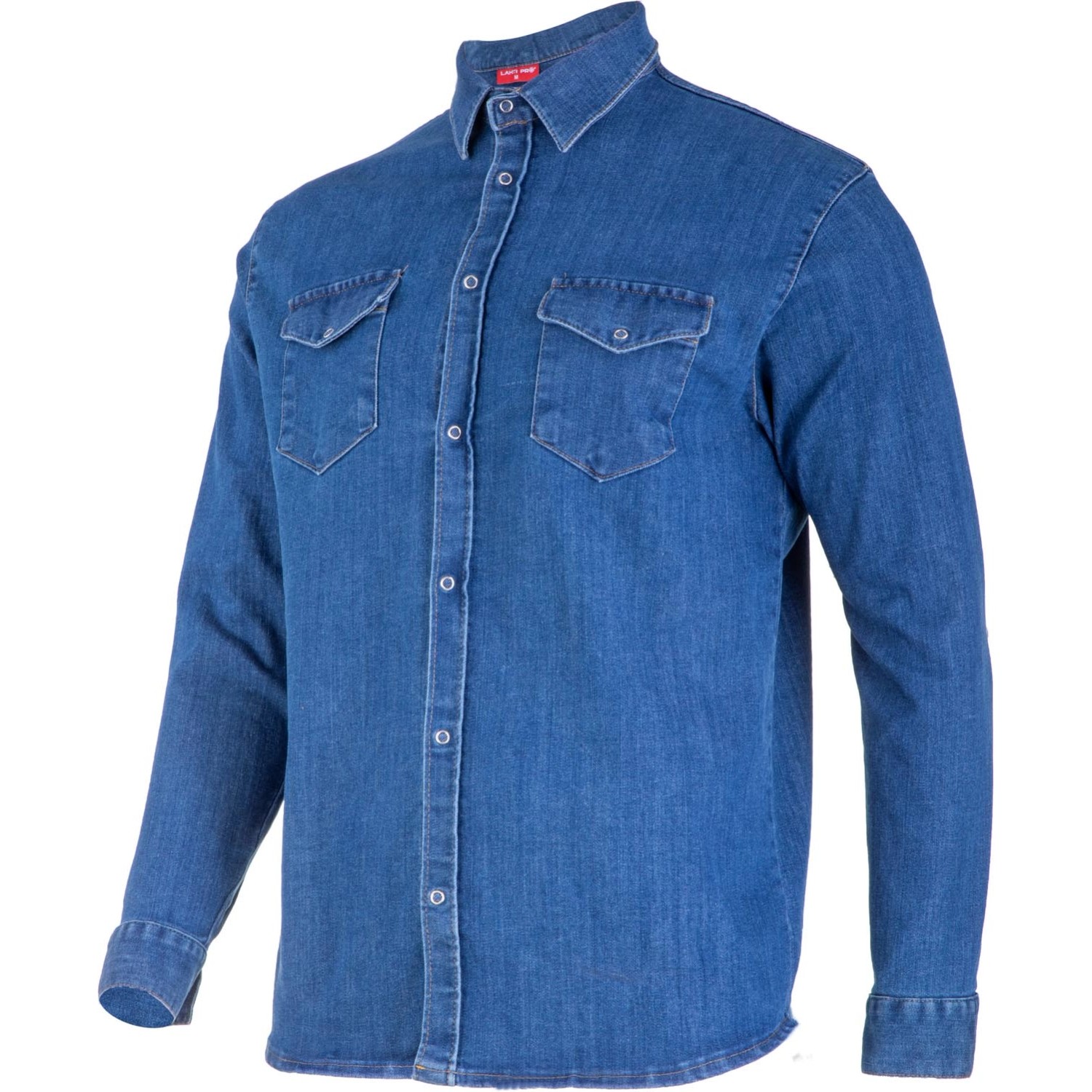 Lahti Pro Koszula jeansowa niebieska, roz. 2XL