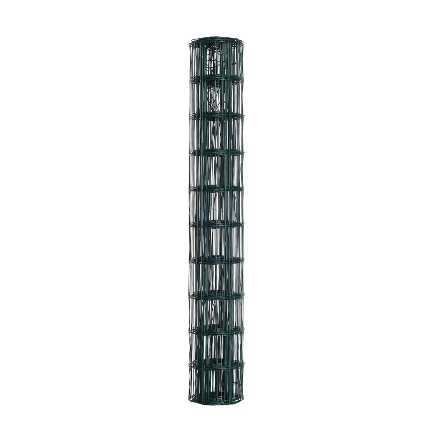 Siatka zgrzewana ocz. 75 x 100 mm, zielona - 1 x 10 m