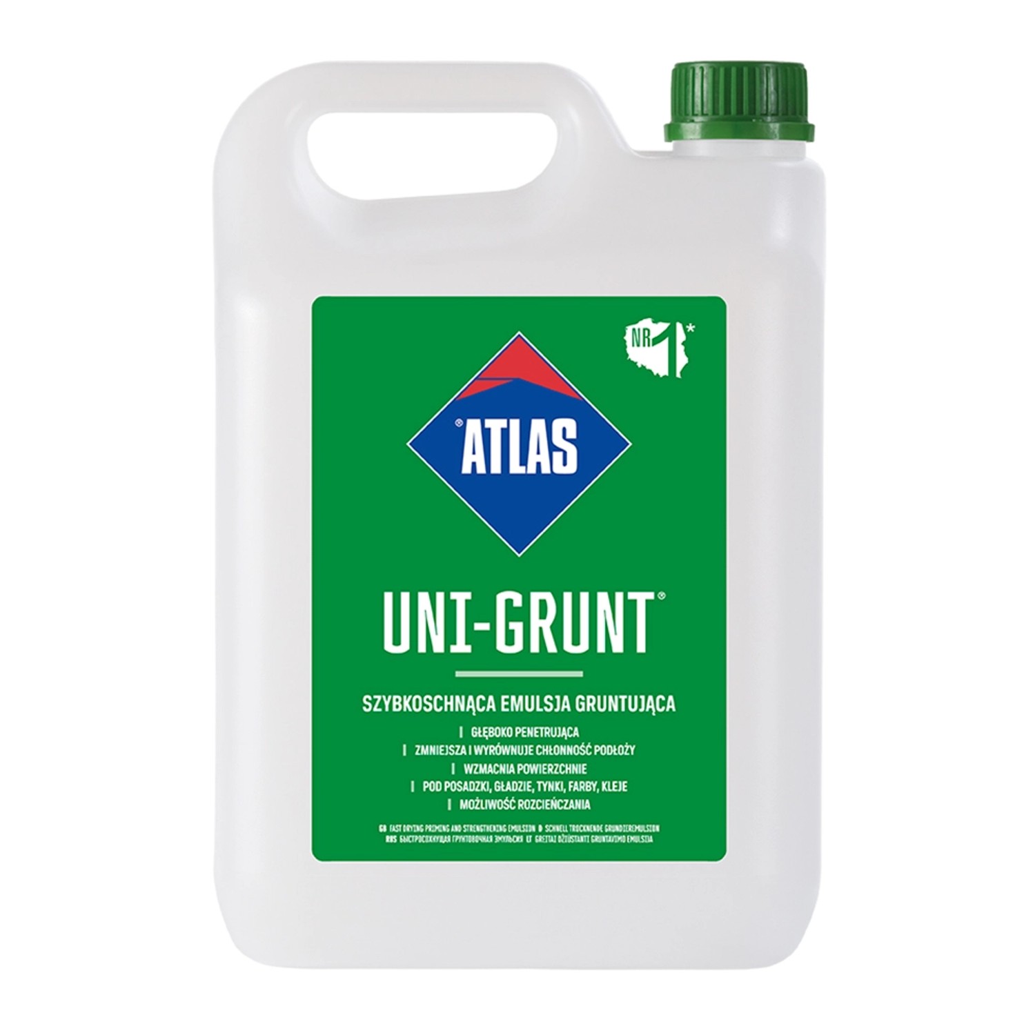Atlas Emulsja gruntująca Unigrunt 5 kg