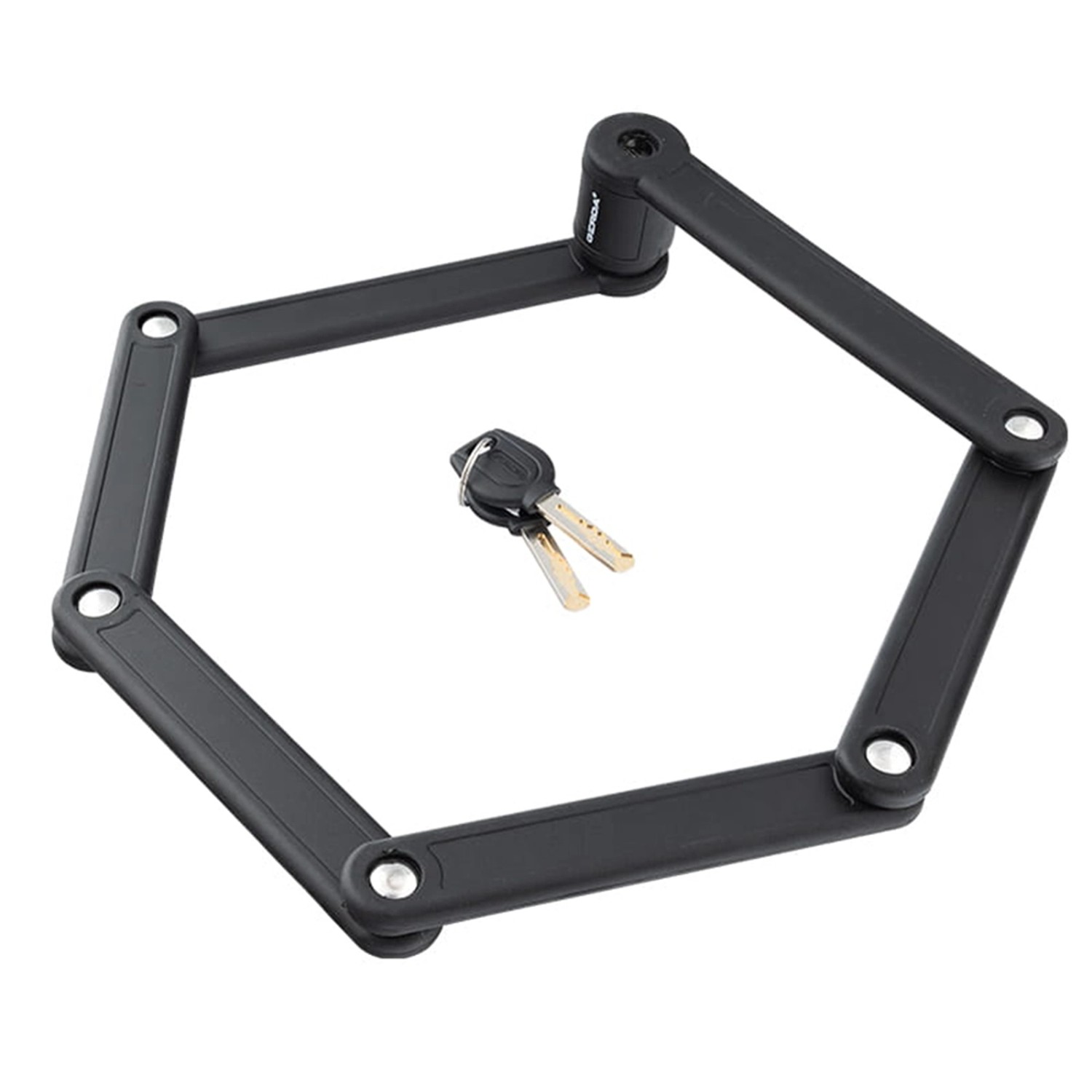 Gerda Zapięcie rowerowe Fold 840V Black