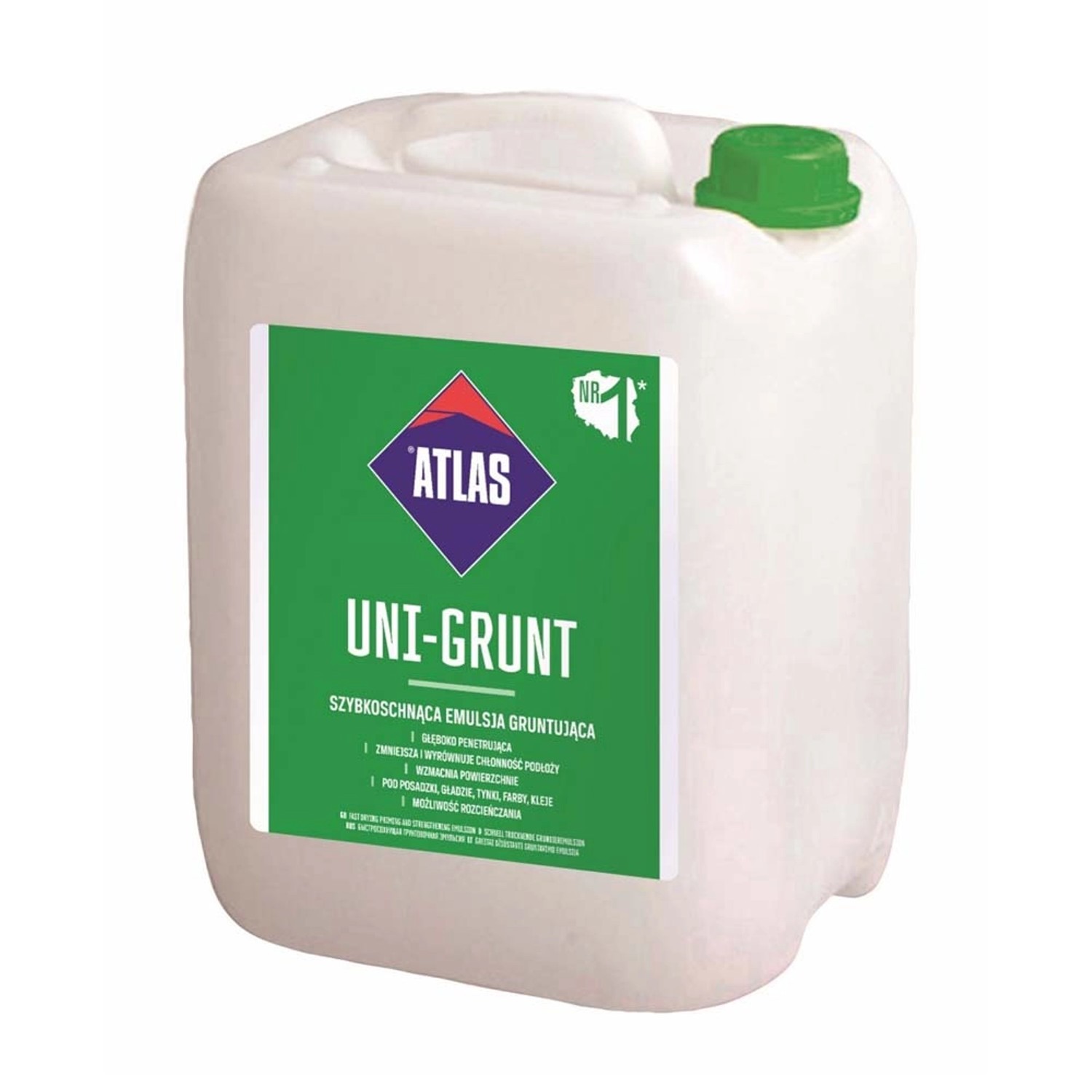 Atlas Emulsja gruntująca Unigrunt 10 kg