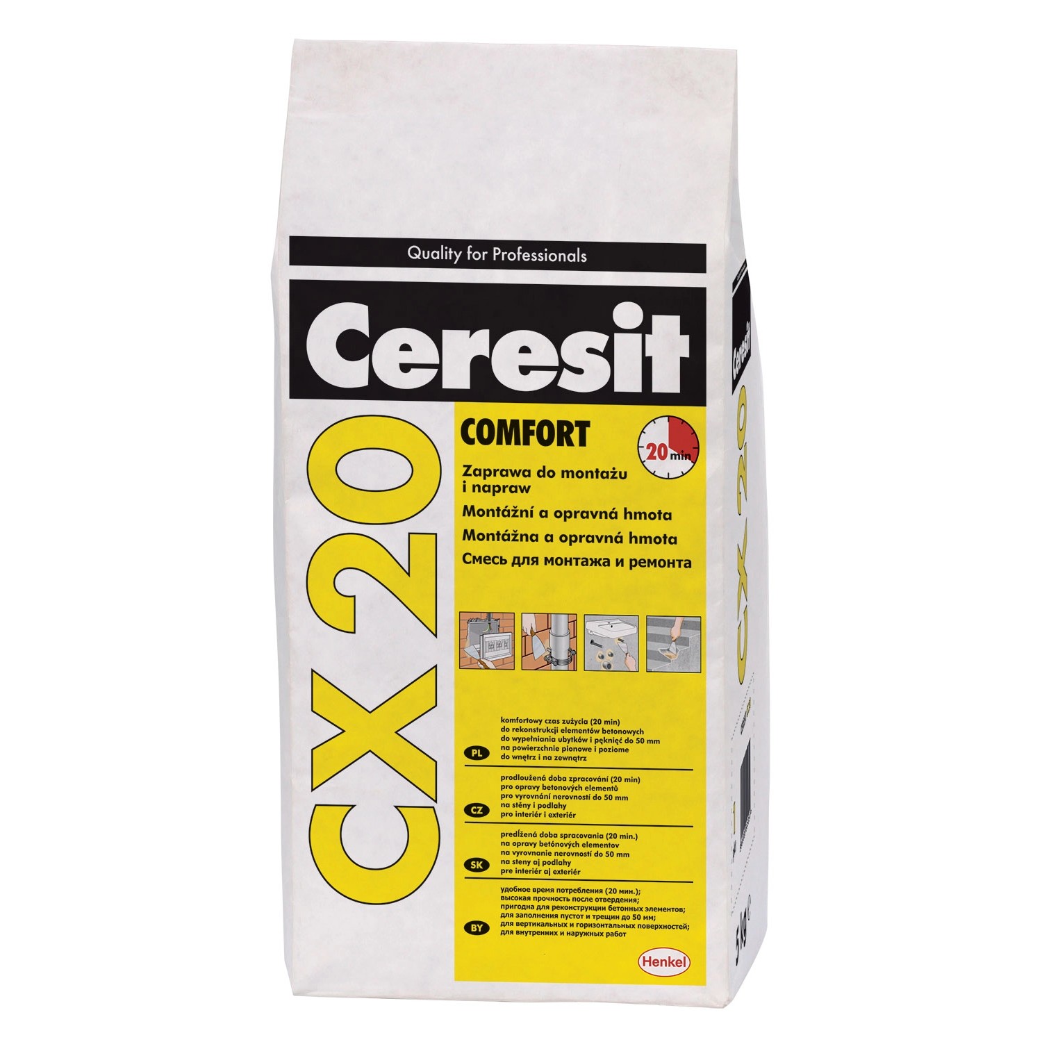 Ceresit Zaprawa do montażu i napraw CX20 5 kg