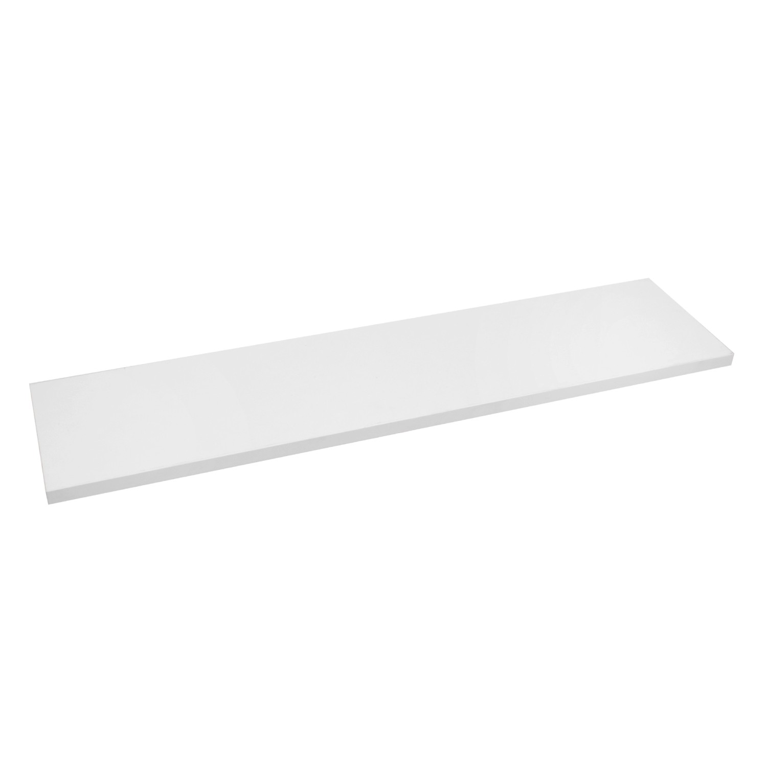 Półka regałowa biała 80 cm x 25 cm