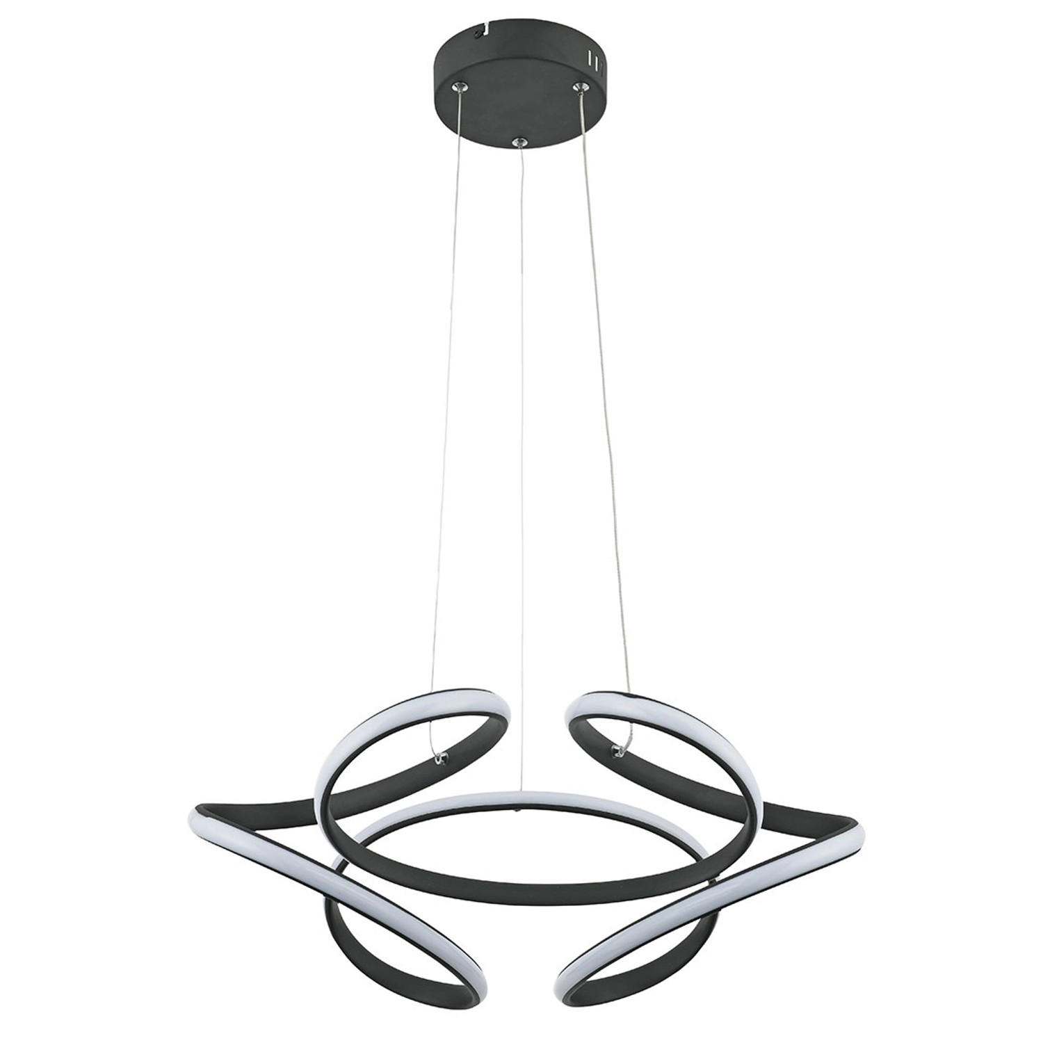 Reality Lampa wisząca LED NARIDA 40W 4000K 3200lm antracyt
