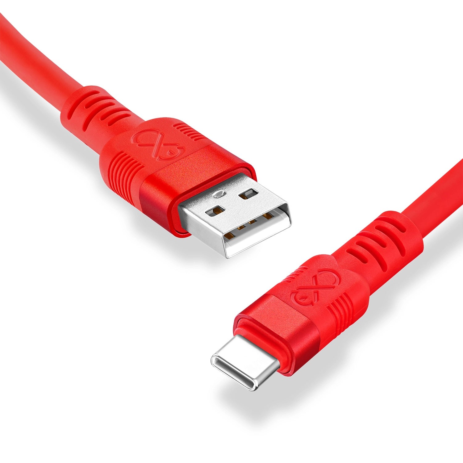 Kabel USBA-USBC eXc WHIPPY Pro 2m czerwony