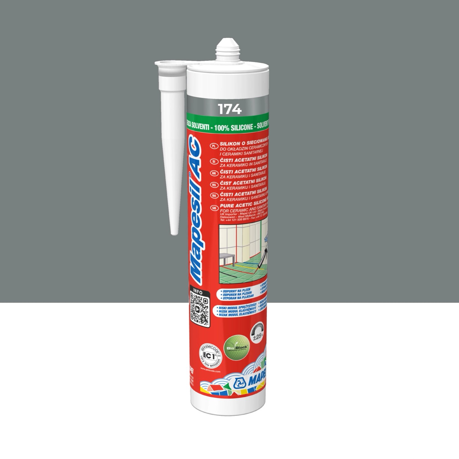 Mapei Silikon Mapesil AC 174 tornado 310 ml