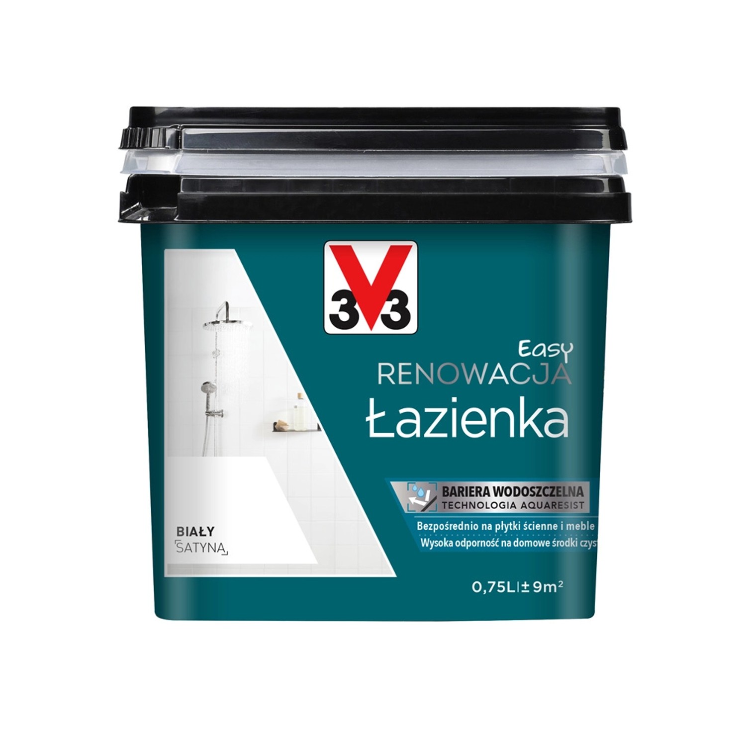 Farba V33 Easy Renowacja Łazienka biały 750 ml