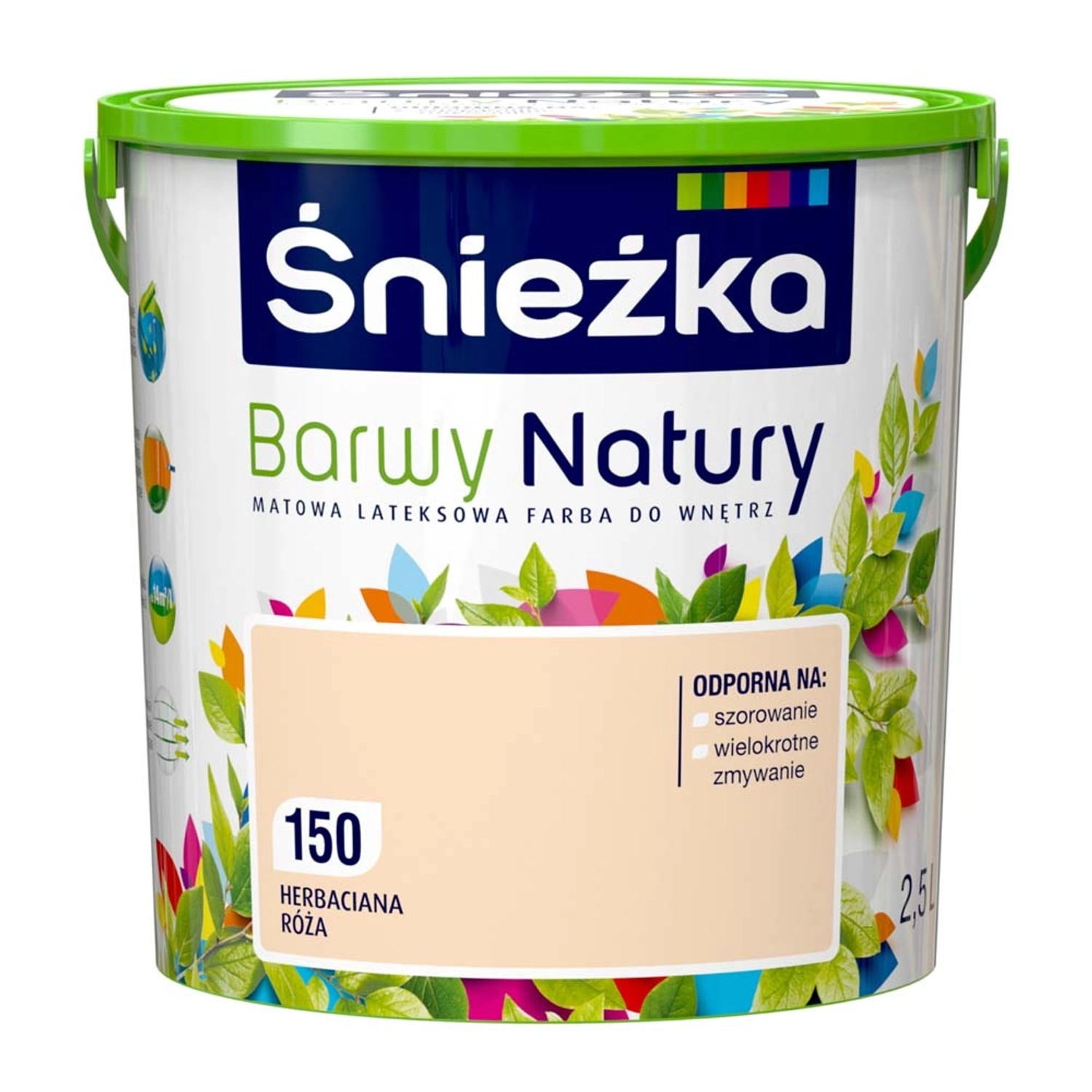Farba Śnieżka Barwy Natury herbaciana róża 2,5 l